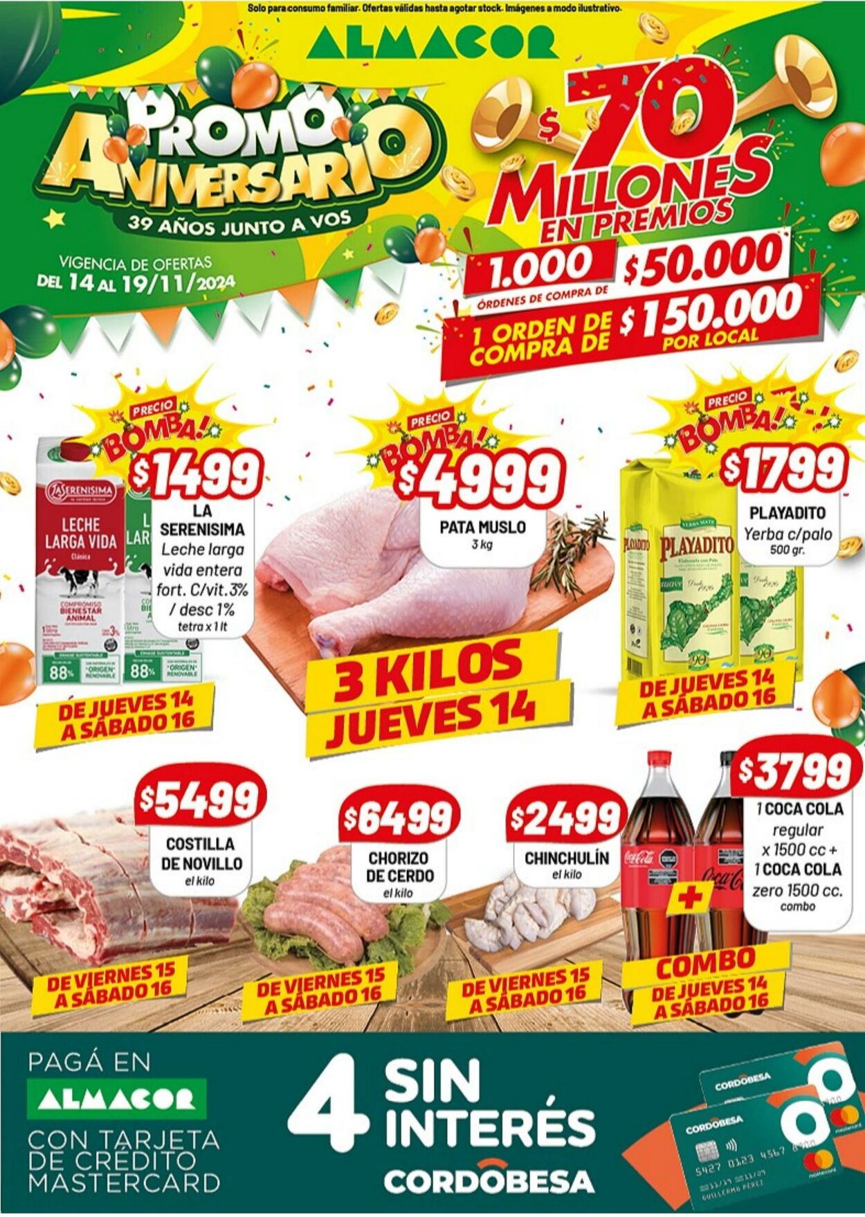 Almacor Folletos promocionales