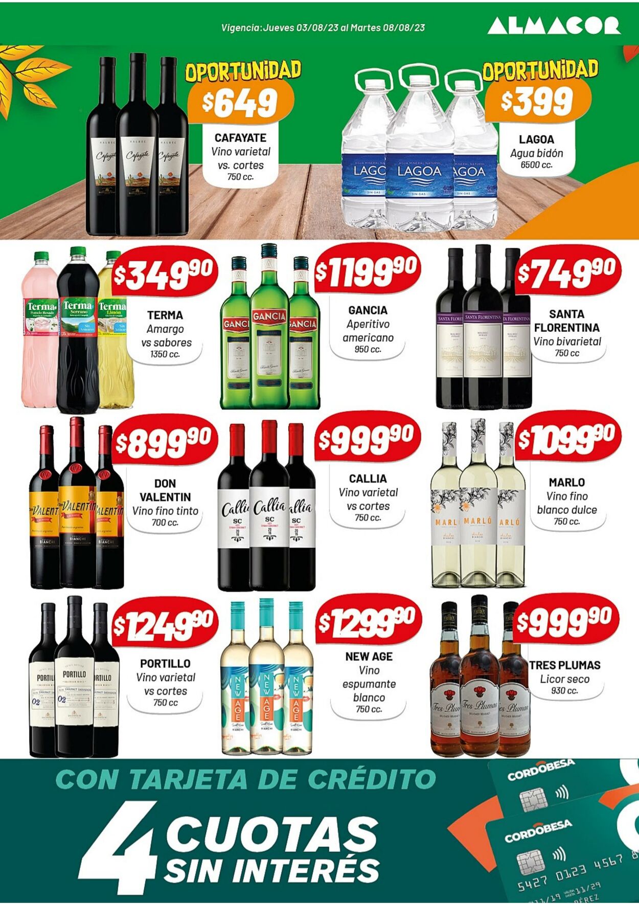 Folleto Almacor 03.08.2023 - 08.08.2023