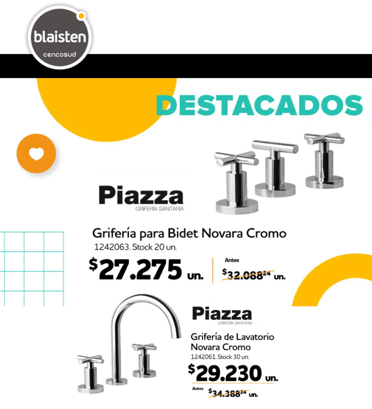 Blaisten Folletos promocionales