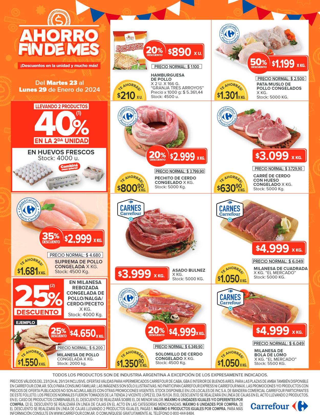 Folleto Carrefour 23.01.2024 - 29.01.2024