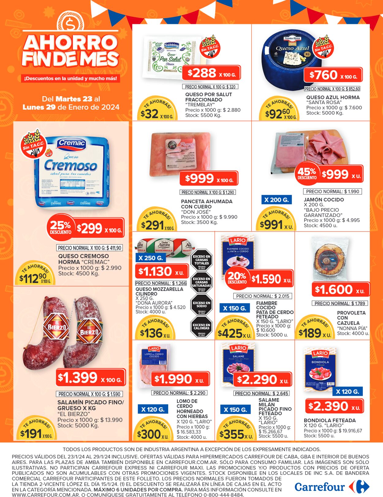 Folleto Carrefour 23.01.2024 - 29.01.2024