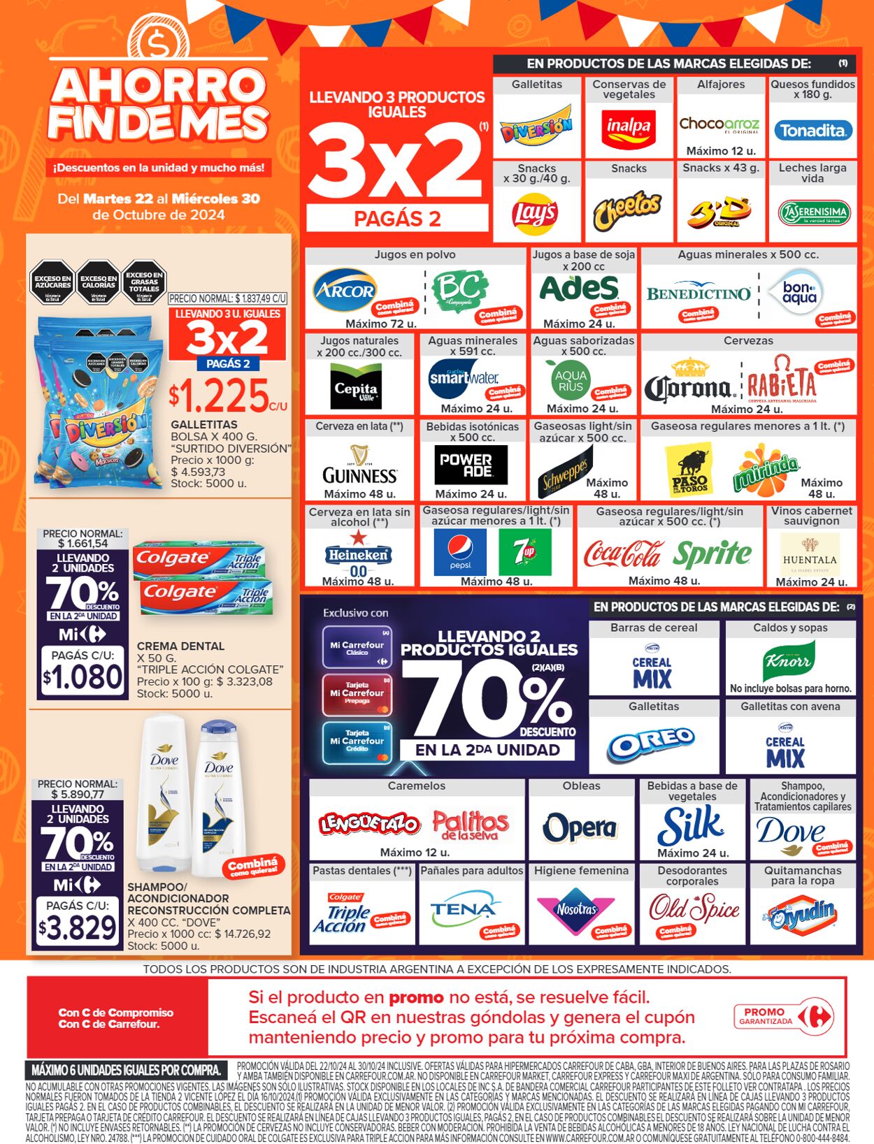 Folleto Carrefour 22.10.2024 - 30.10.2024