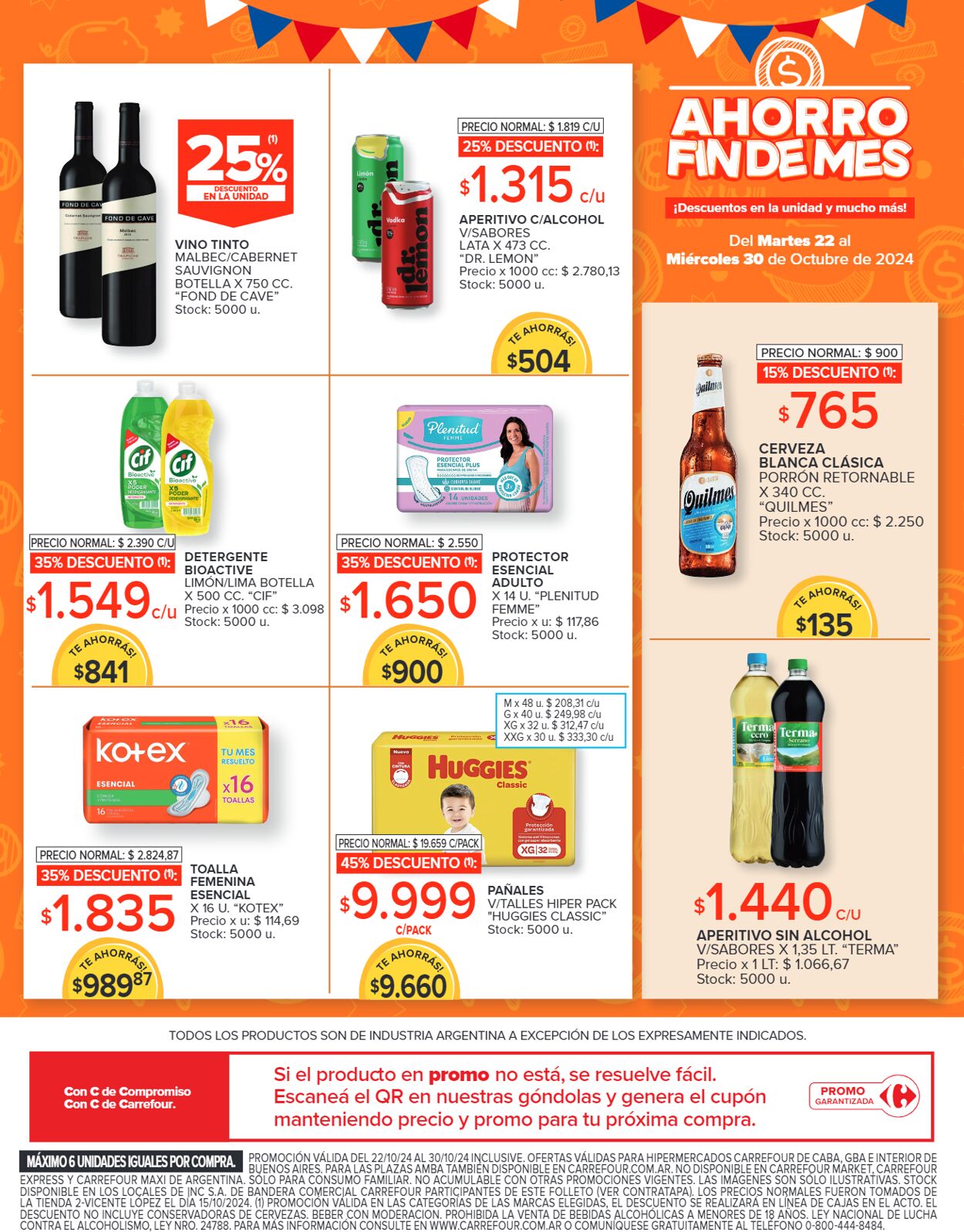 Folleto Carrefour 22.10.2024 - 30.10.2024