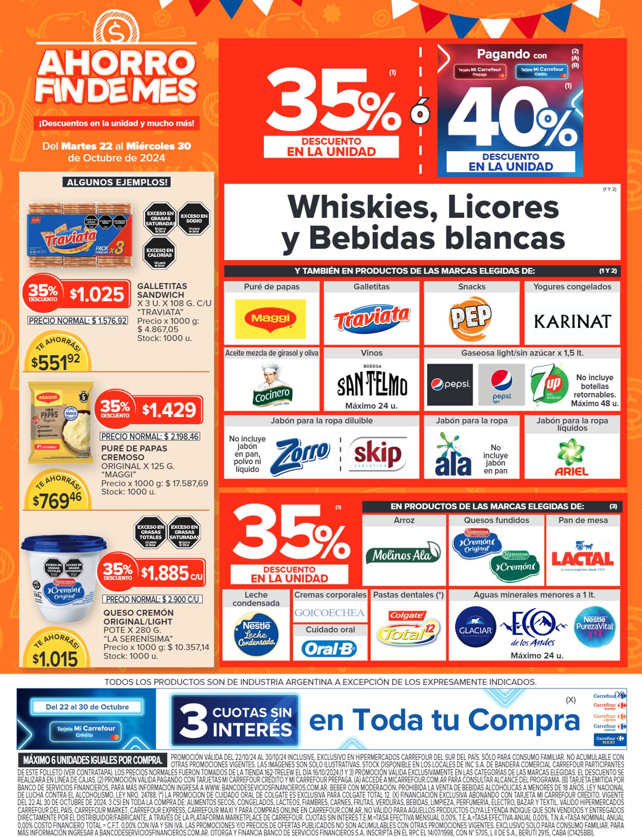 Folleto Carrefour 22.10.2024 - 30.10.2024