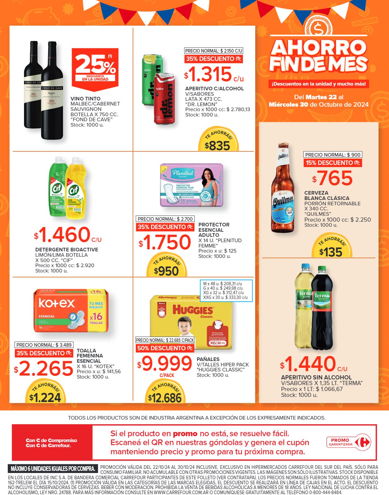 Folleto Carrefour 22.10.2024 - 30.10.2024