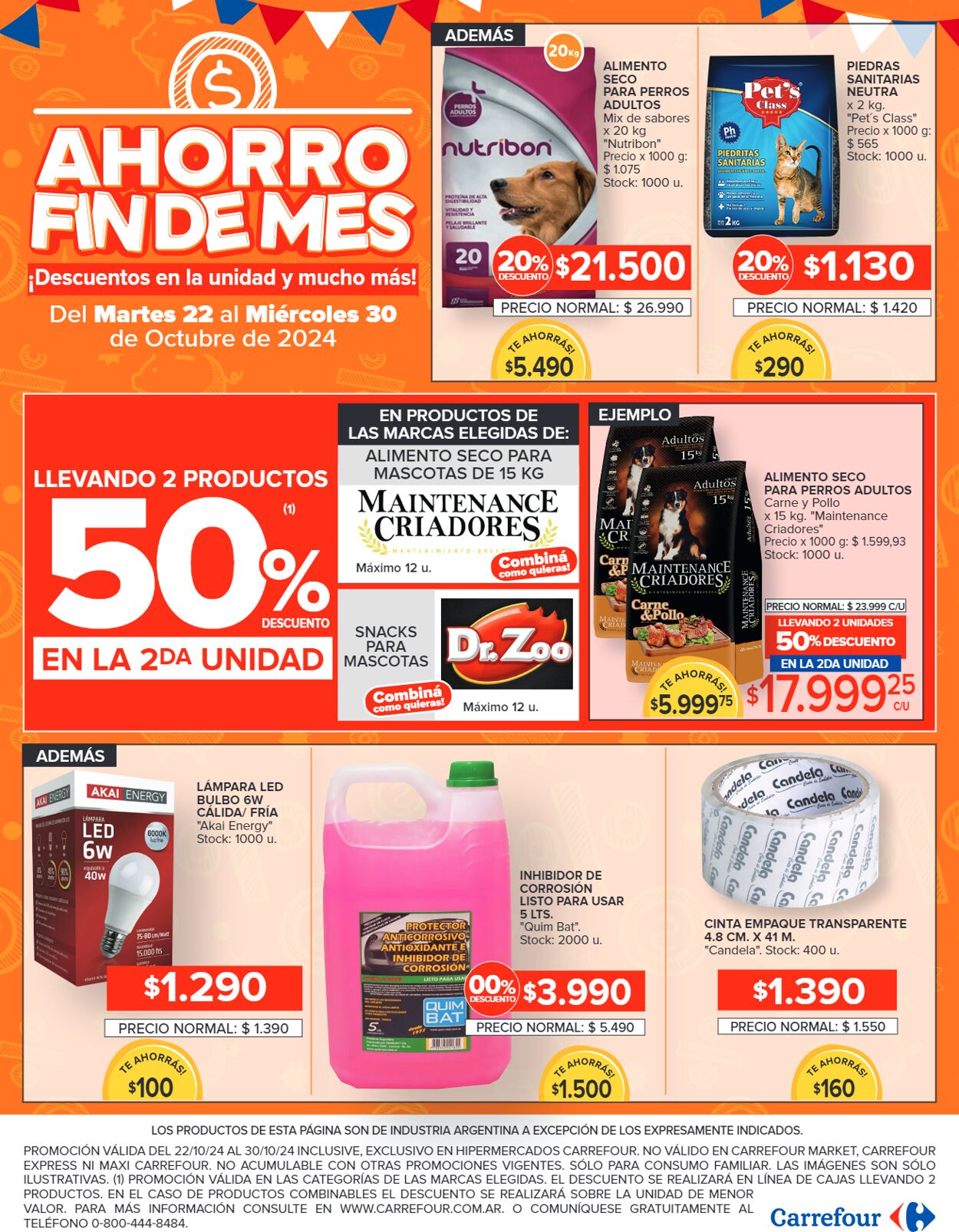 Folleto Carrefour 22.10.2024 - 30.10.2024