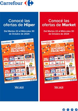 Folleto Carrefour 30.07.2024 - 05.08.2024