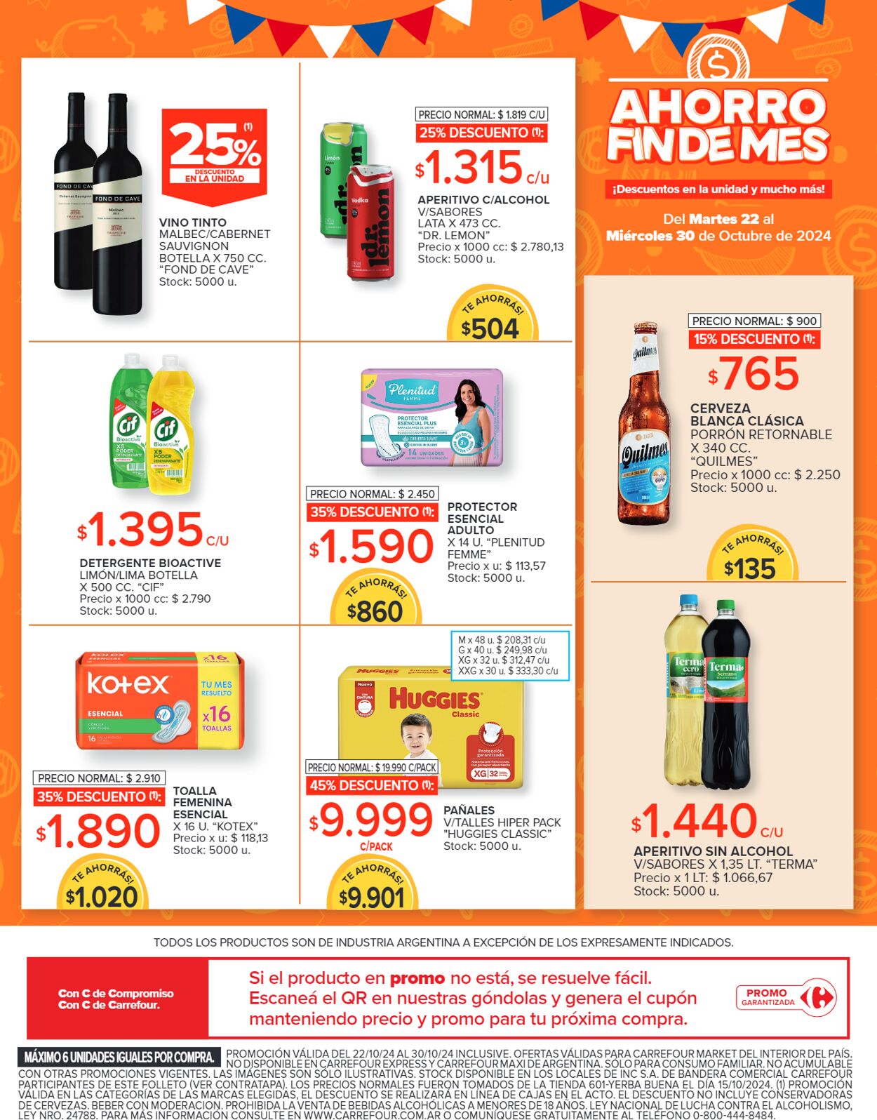 Folleto Carrefour 22.10.2024 - 30.10.2024