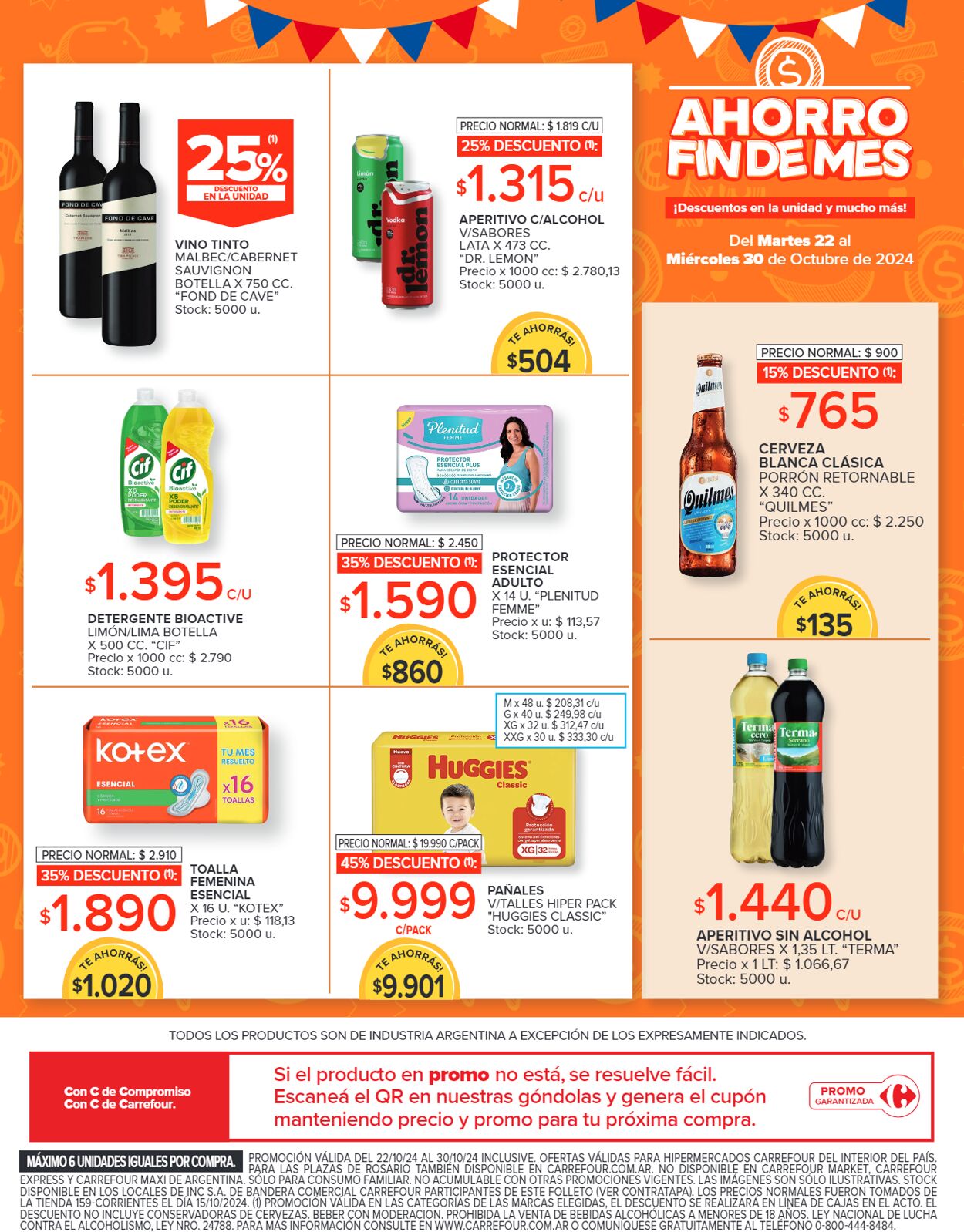 Folleto Carrefour 22.10.2024 - 30.10.2024