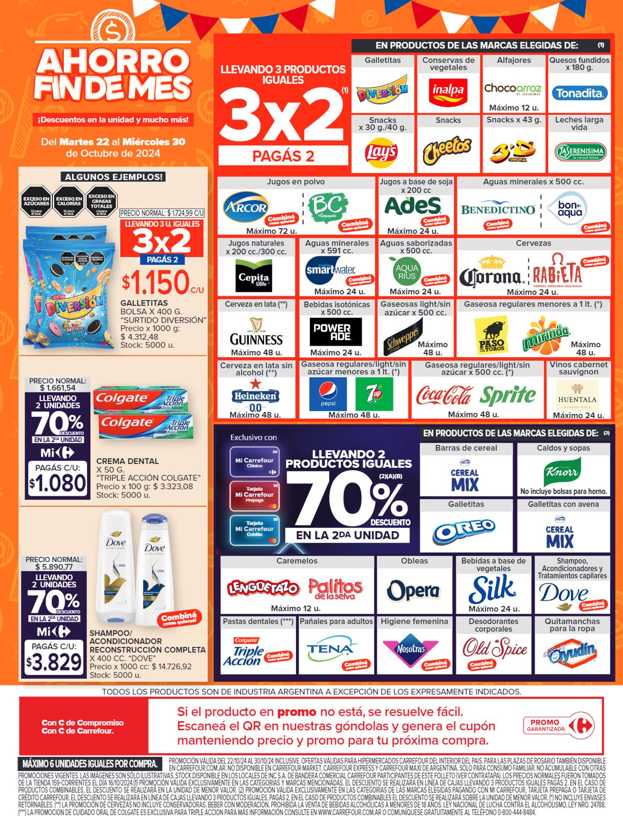 Folleto Carrefour 22.10.2024 - 30.10.2024