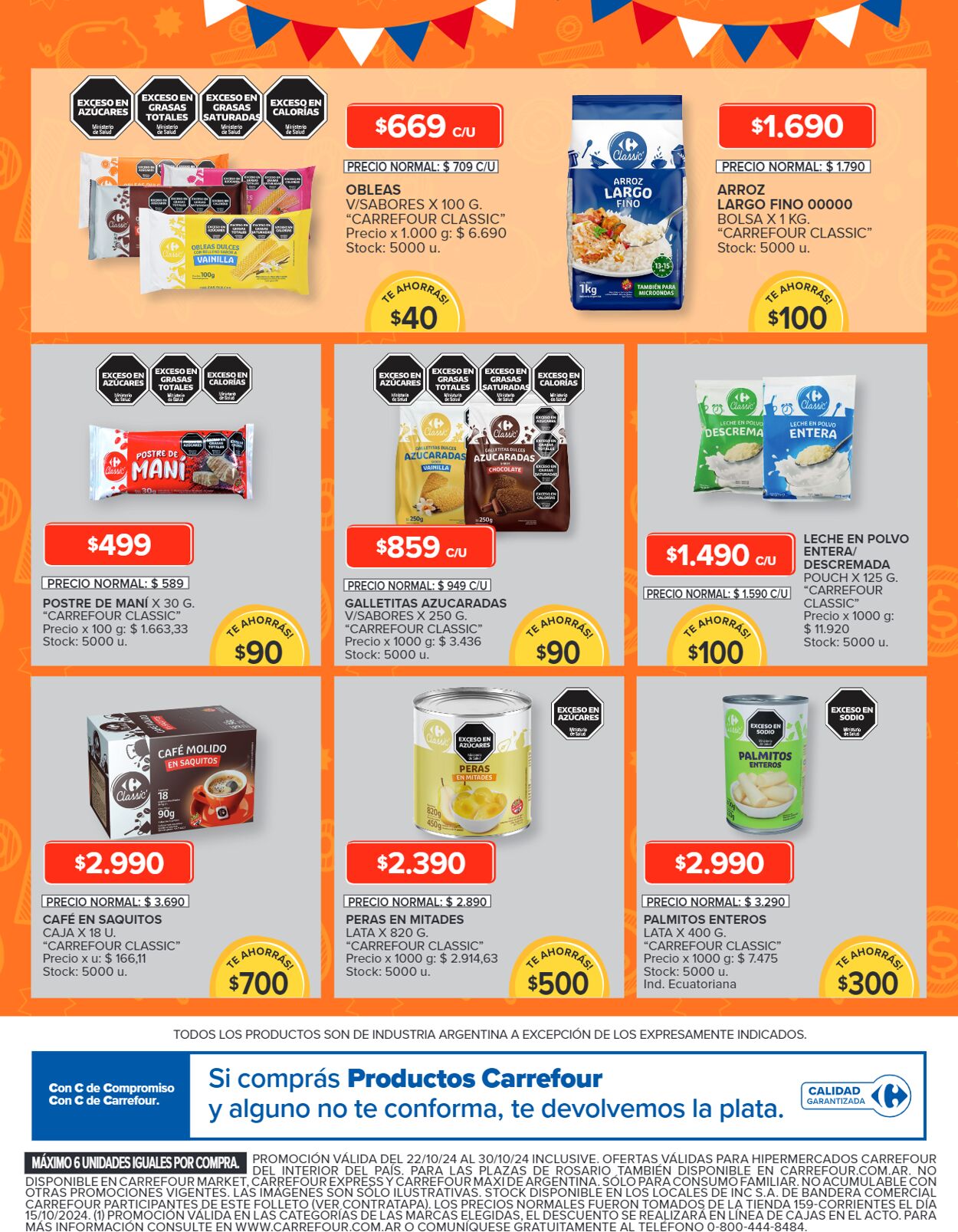 Folleto Carrefour 22.10.2024 - 30.10.2024