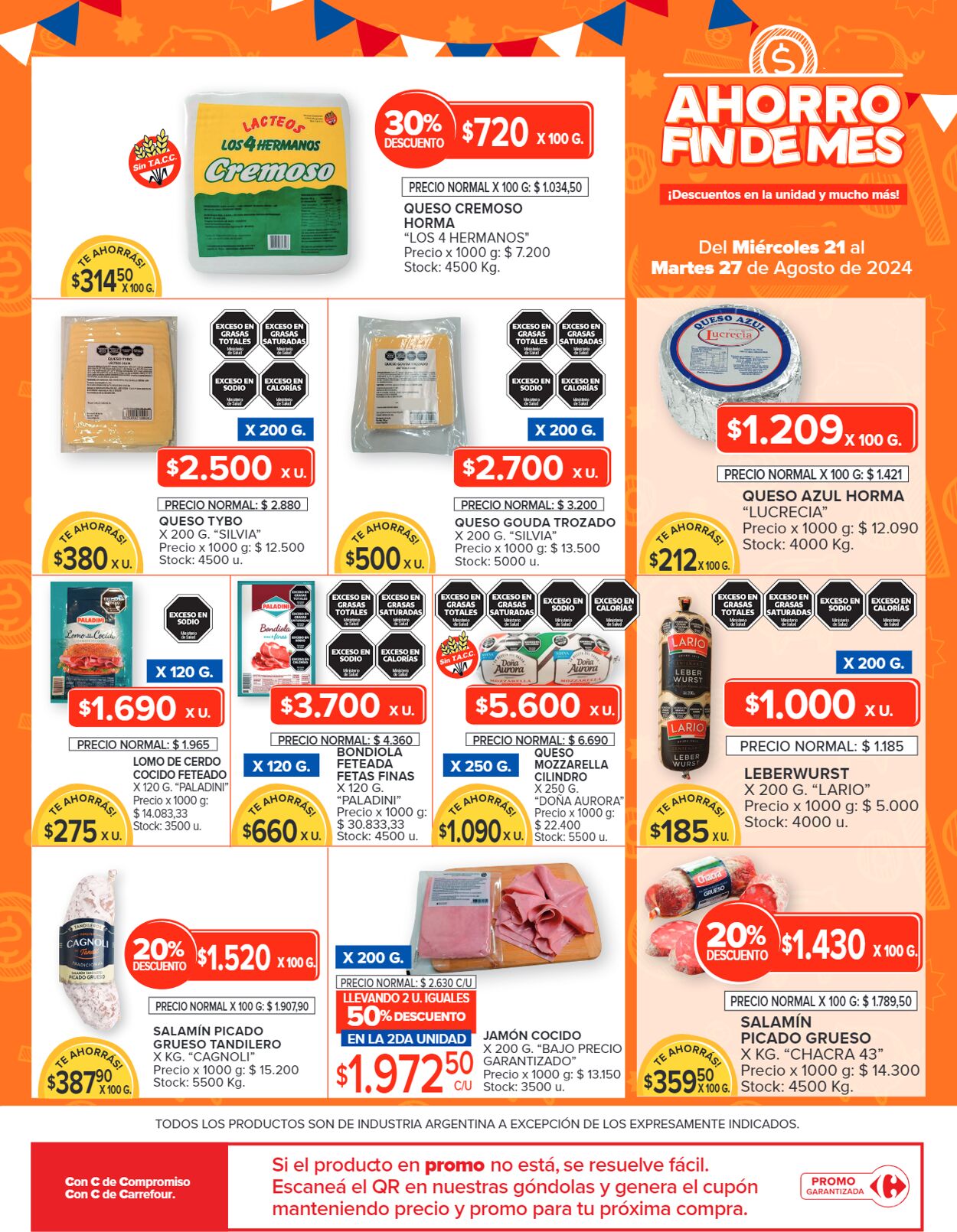 Folleto Carrefour 21.08.2024 - 27.08.2024