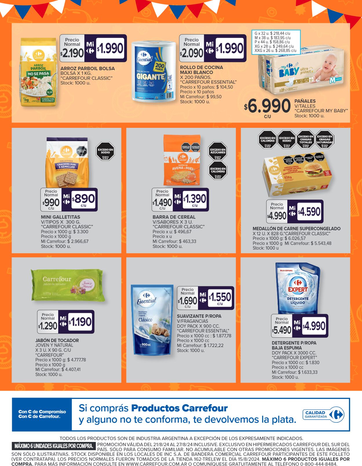 Folleto Carrefour 21.08.2024 - 27.08.2024