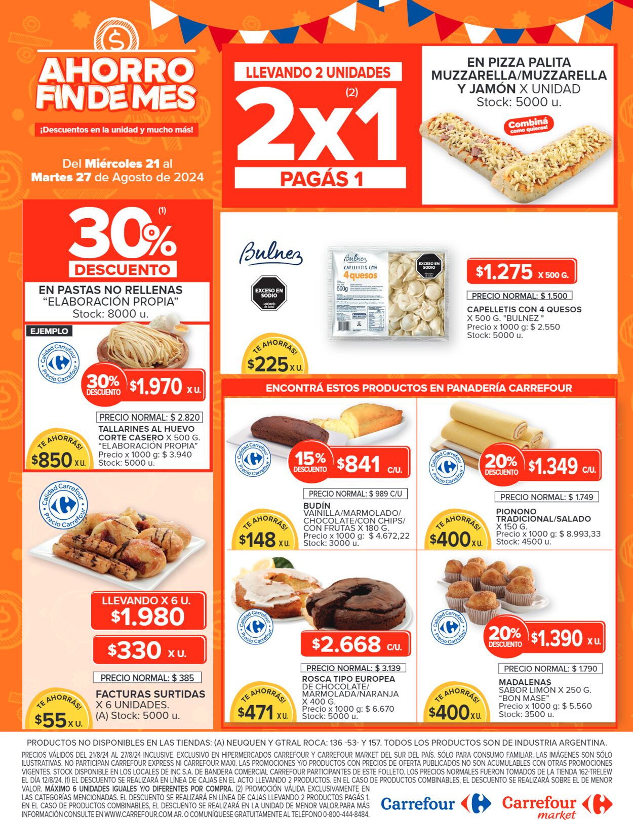 Folleto Carrefour 21.08.2024 - 27.08.2024