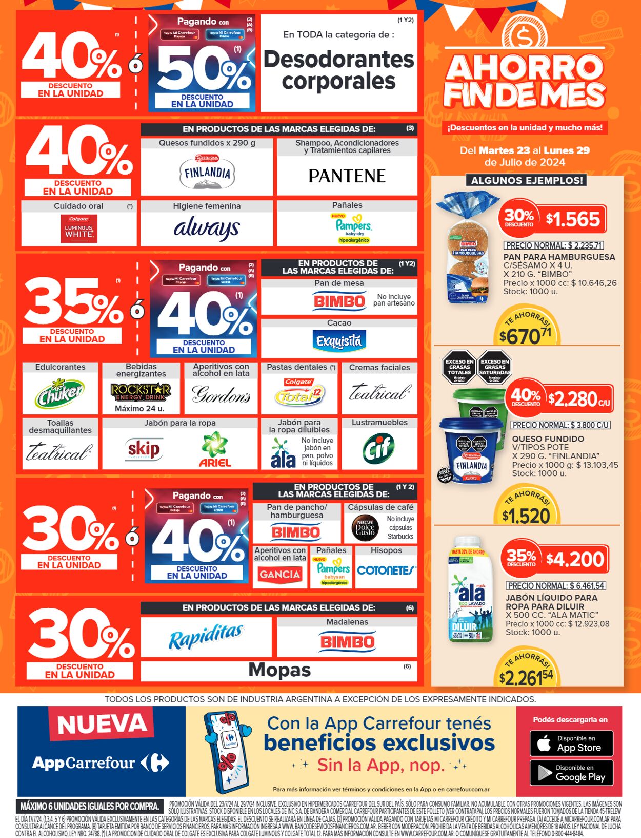 Folleto Carrefour 23.07.2024 - 29.07.2024