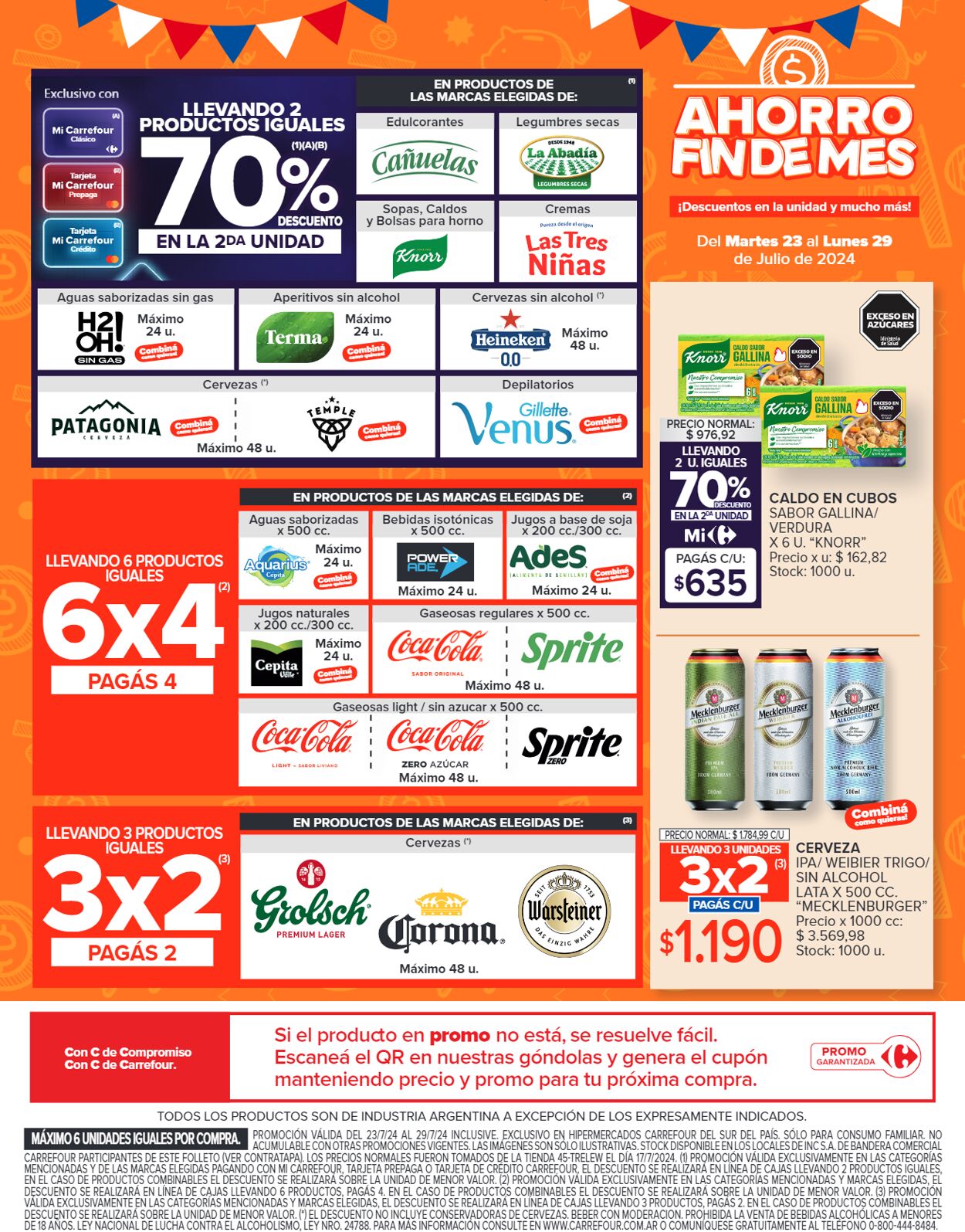 Folleto Carrefour 23.07.2024 - 29.07.2024