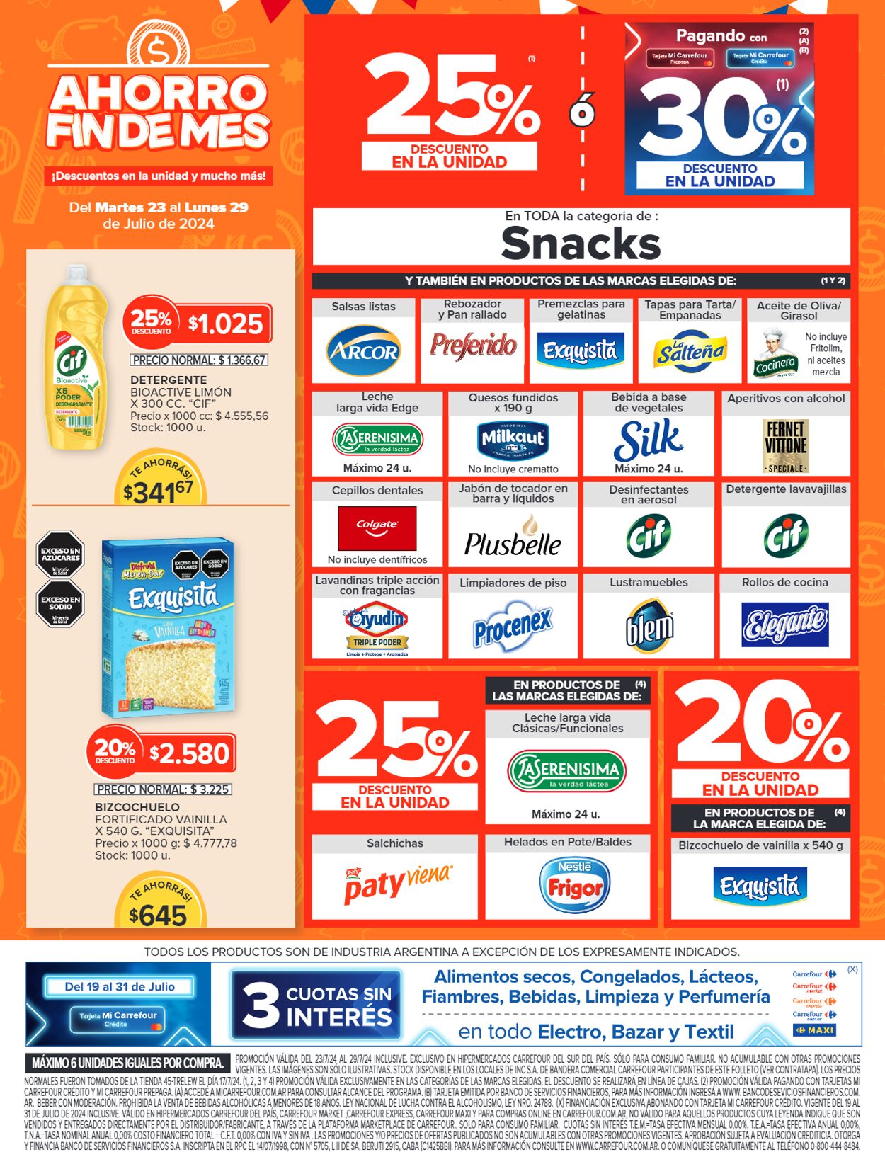 Folleto Carrefour 23.07.2024 - 29.07.2024