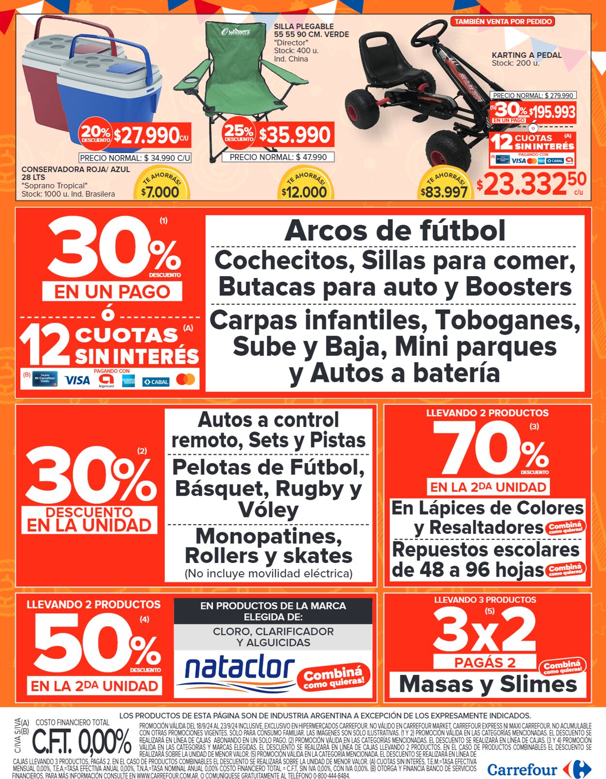 Folleto Carrefour 18.09.2024 - 23.09.2024