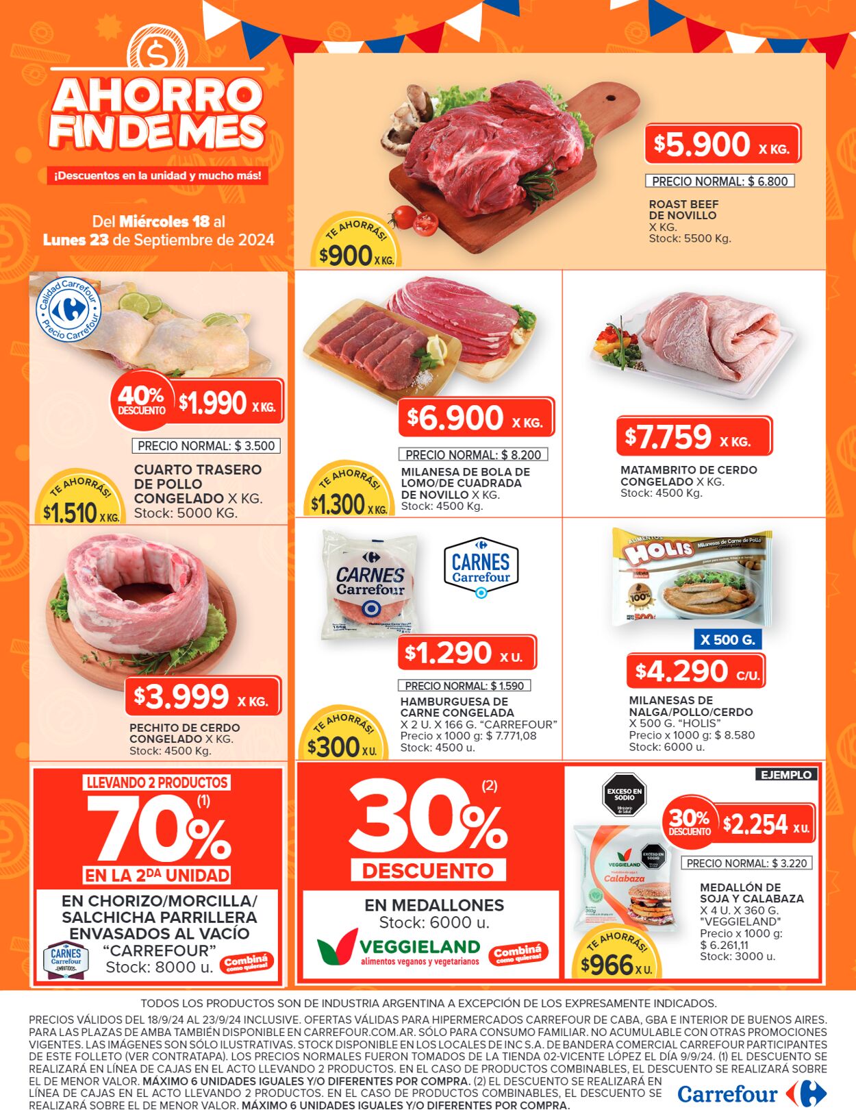 Folleto Carrefour 18.09.2024 - 23.09.2024