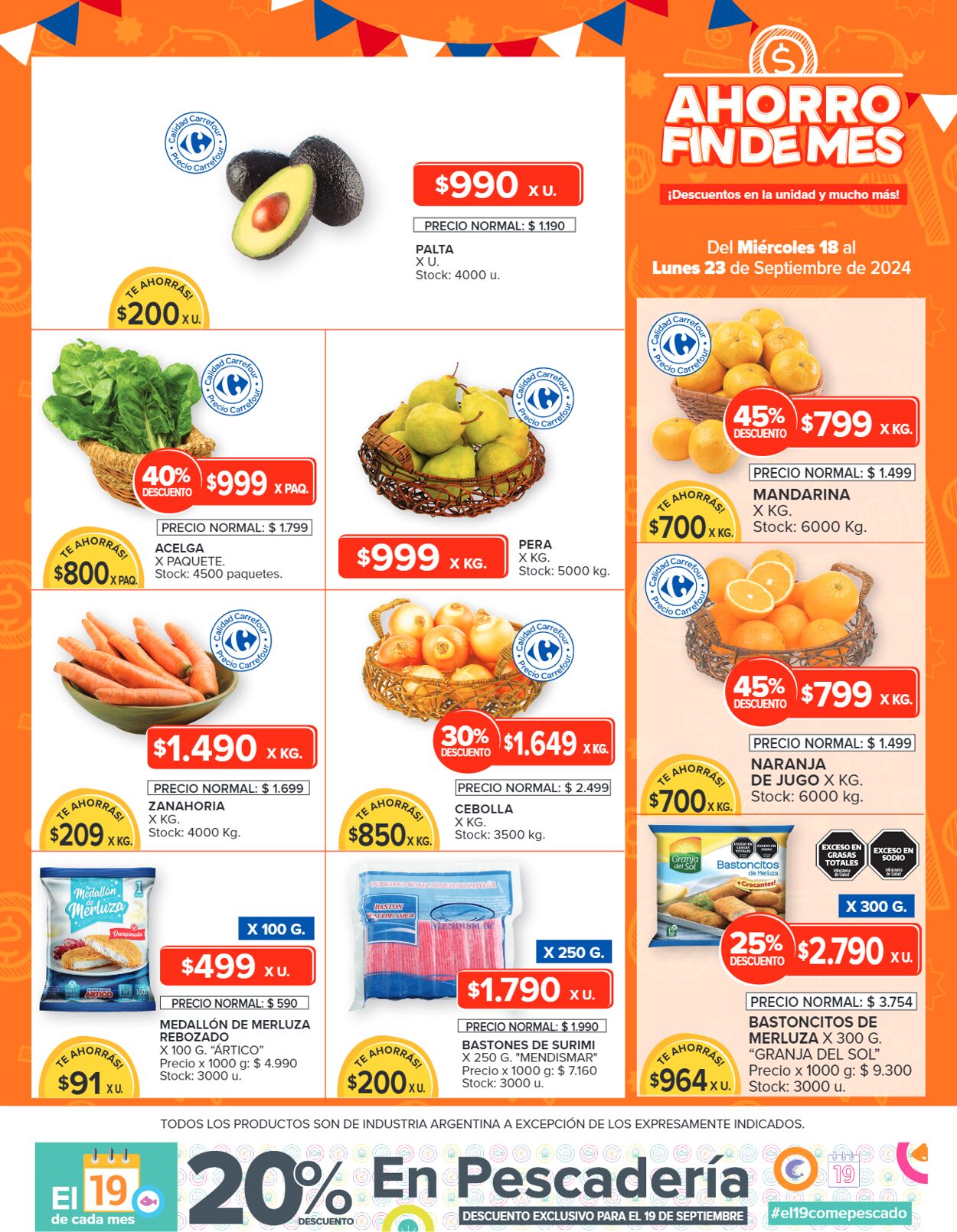 Folleto Carrefour 18.09.2024 - 23.09.2024