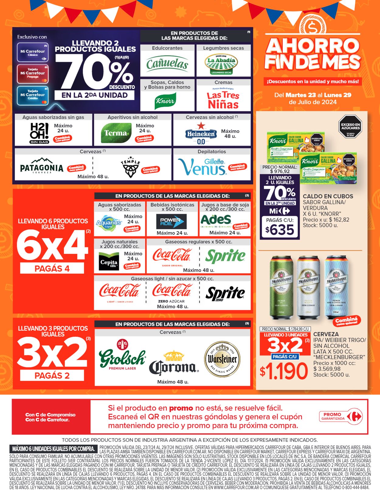 Folleto Carrefour 23.07.2024 - 29.07.2024