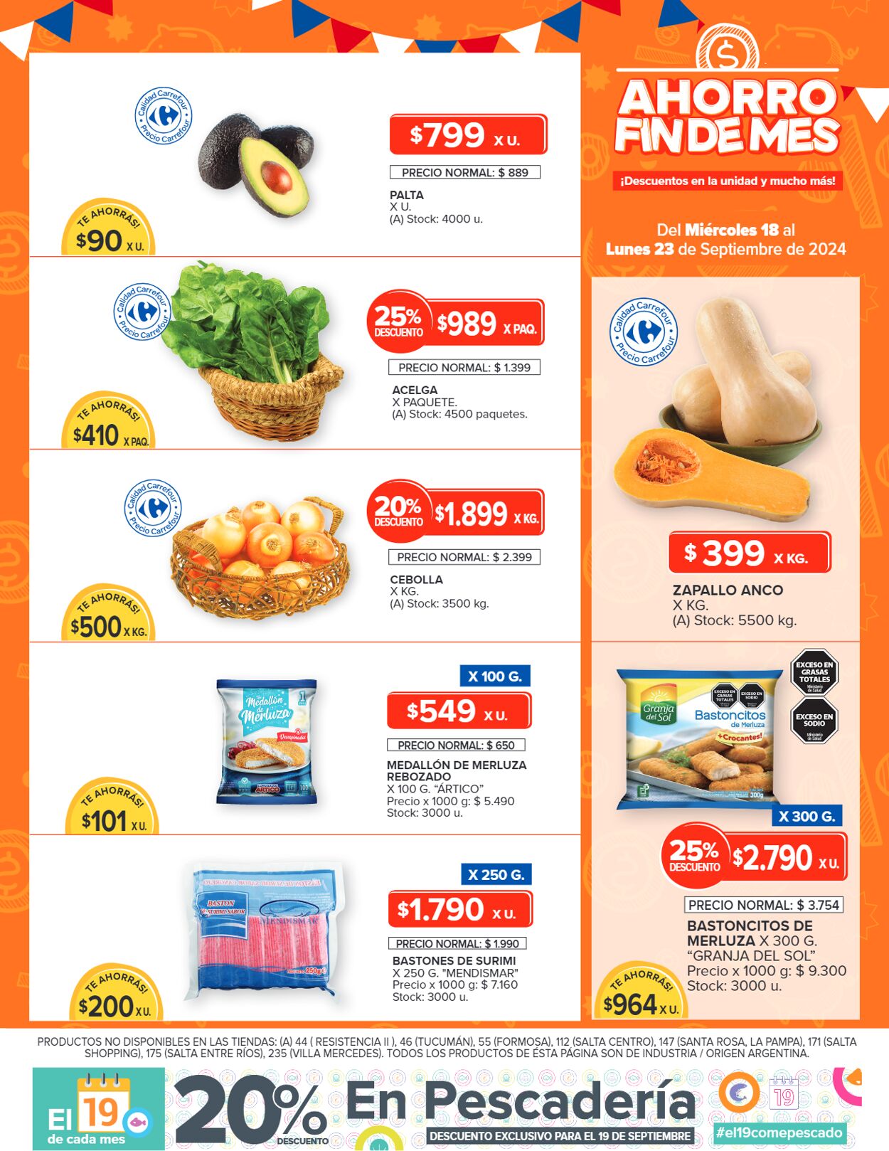 Folleto Carrefour 18.09.2024 - 23.09.2024