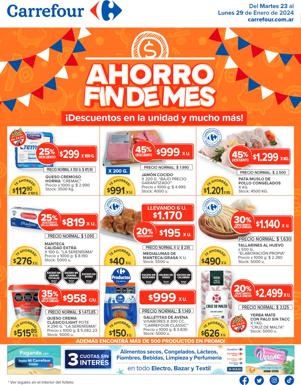 Folleto Carrefour 23.01.2024 - 29.01.2024