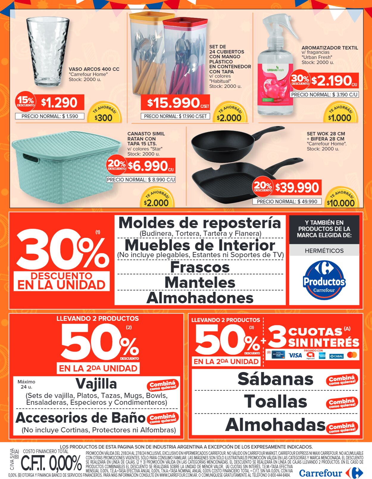 Folleto Carrefour 21.08.2024 - 27.08.2024