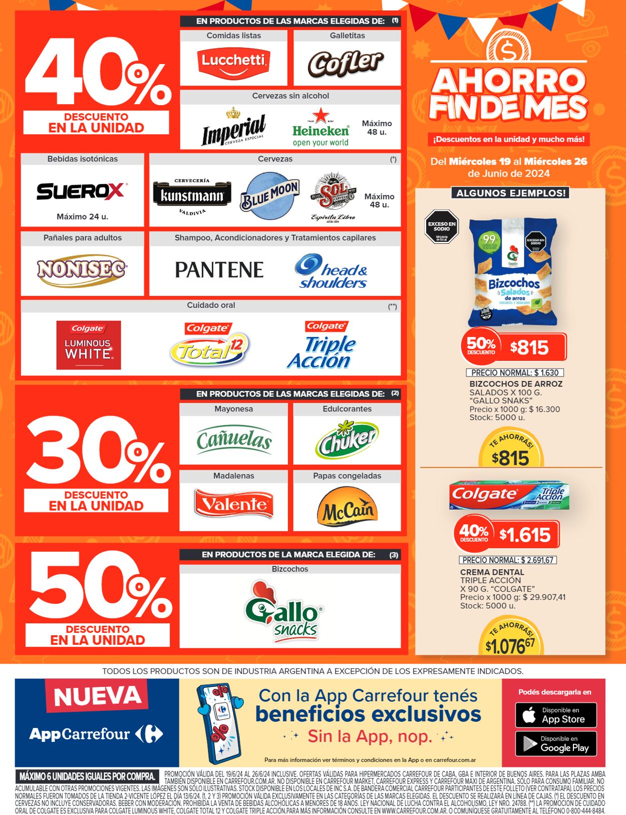 Folleto Carrefour 19.06.2024 - 26.06.2024