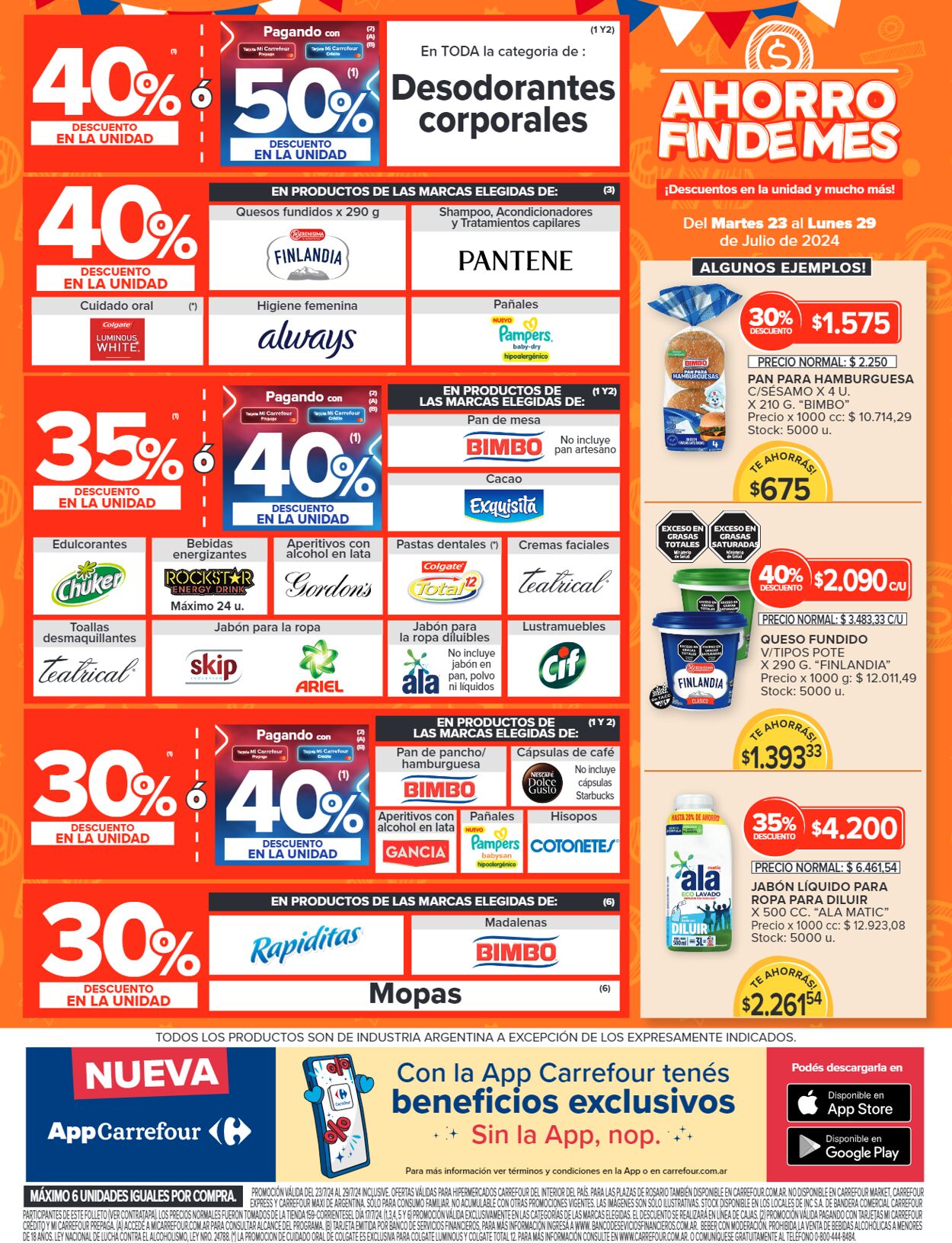 Folleto Carrefour 23.07.2024 - 29.07.2024