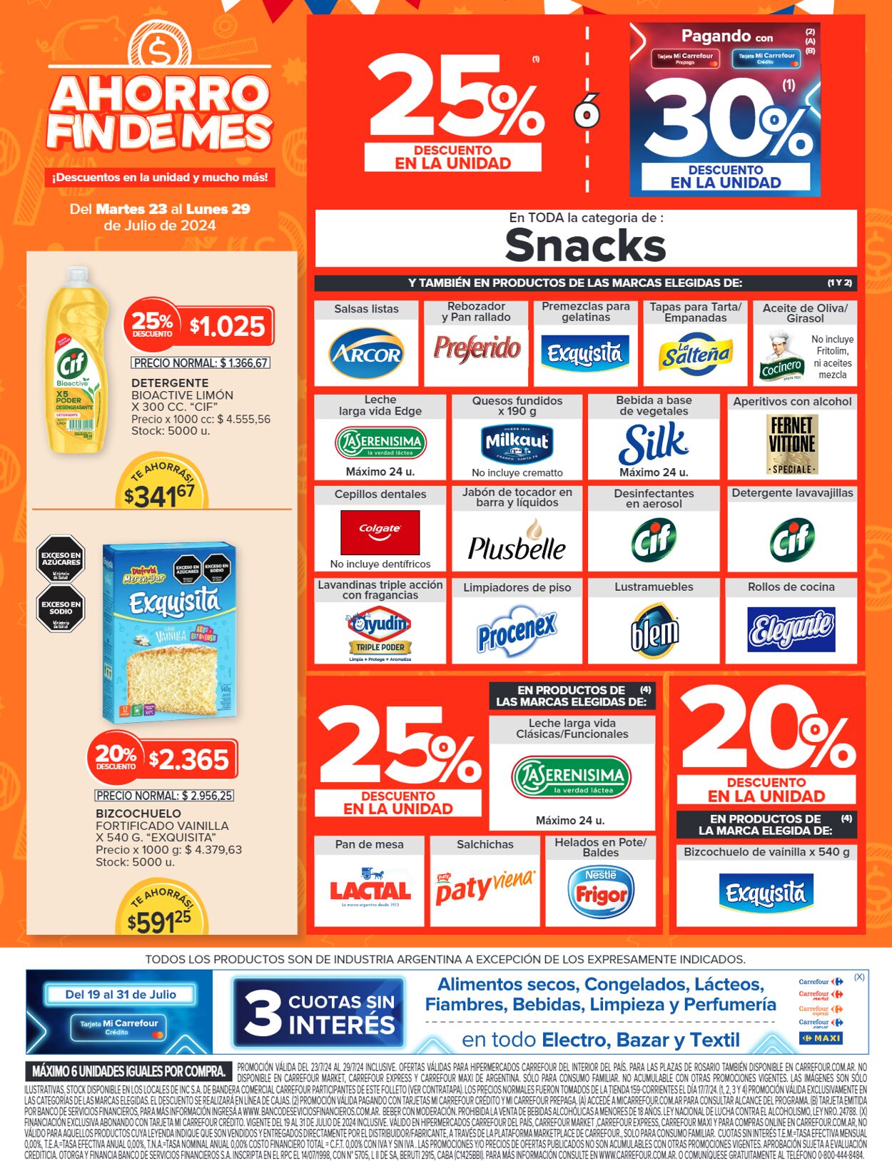 Folleto Carrefour 23.07.2024 - 29.07.2024