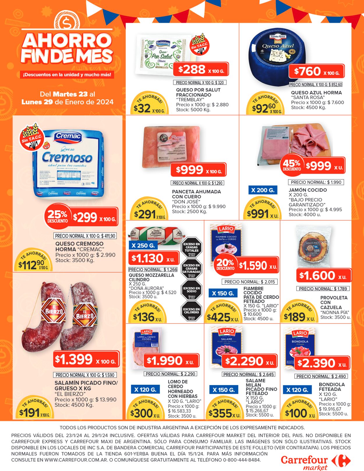 Folleto Carrefour 23.01.2024 - 29.01.2024