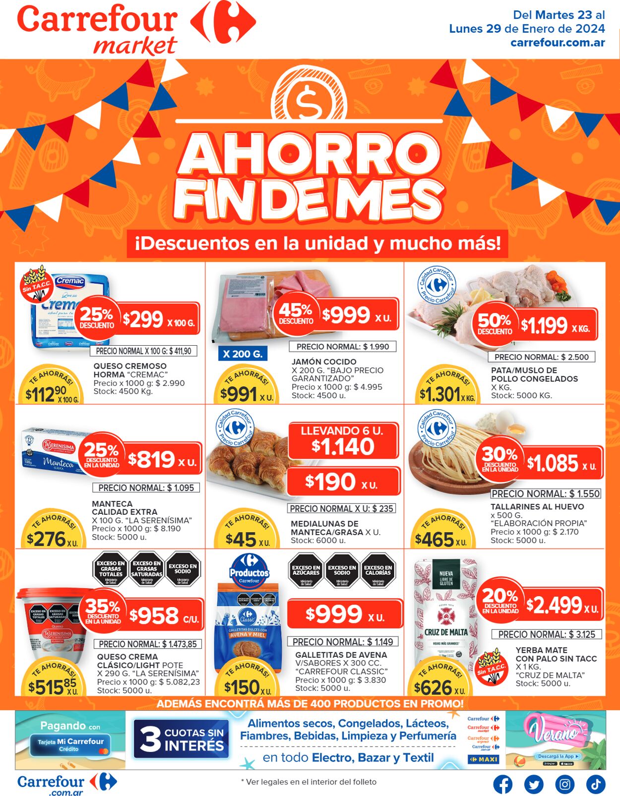 Folleto Carrefour 23.01.2024 - 29.01.2024