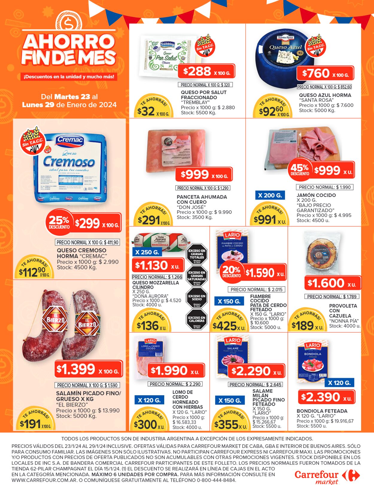 Folleto Carrefour 23.01.2024 - 29.01.2024