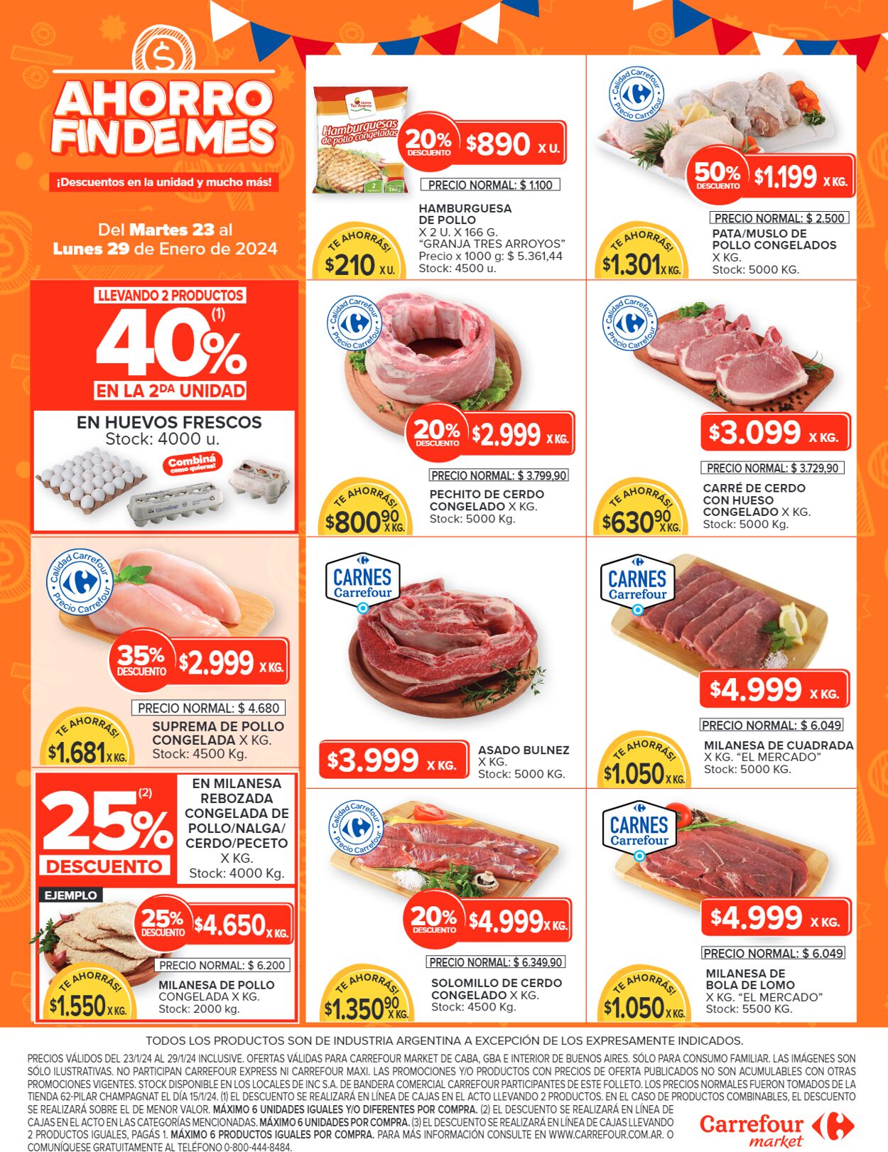 Folleto Carrefour 23.01.2024 - 29.01.2024