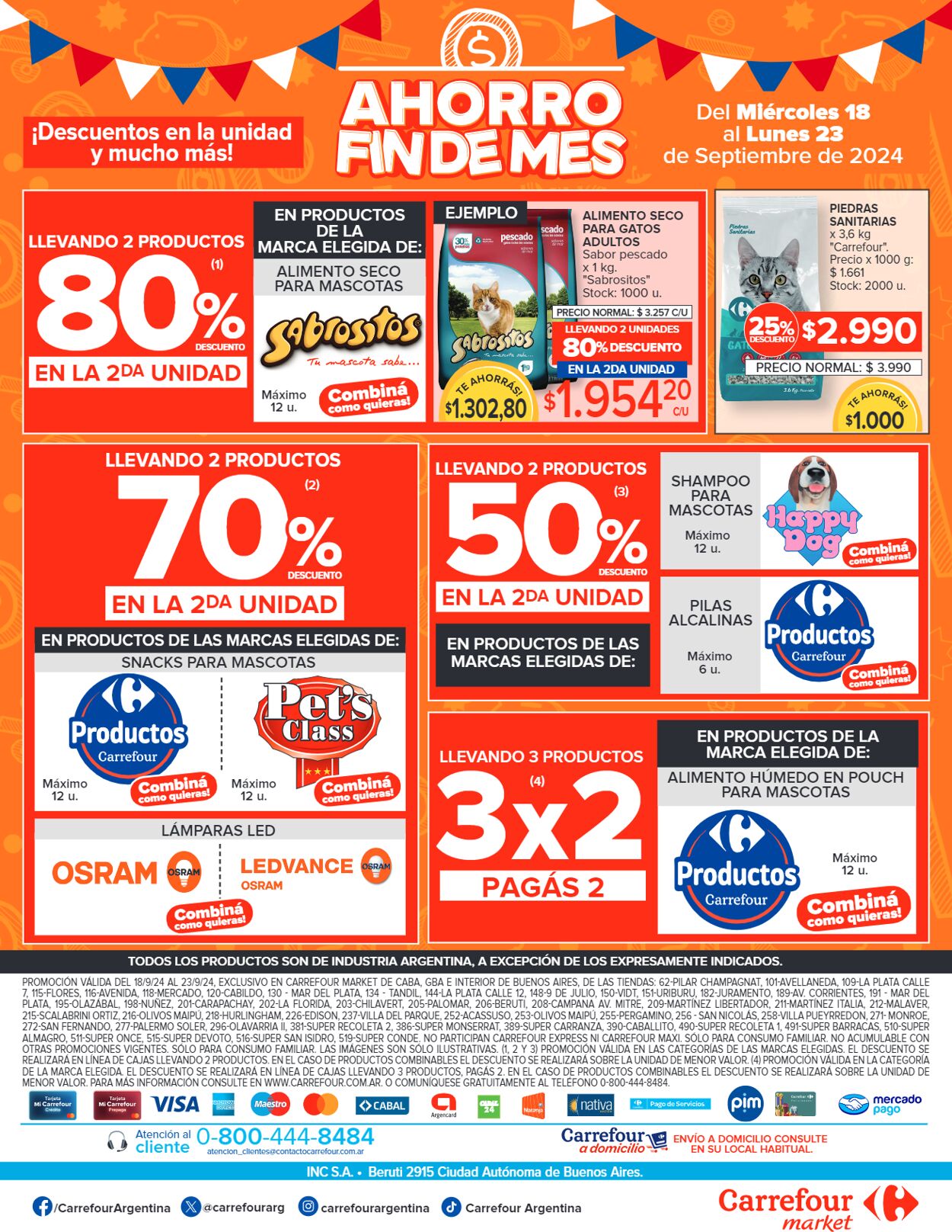 Folleto Carrefour 18.09.2024 - 23.09.2024