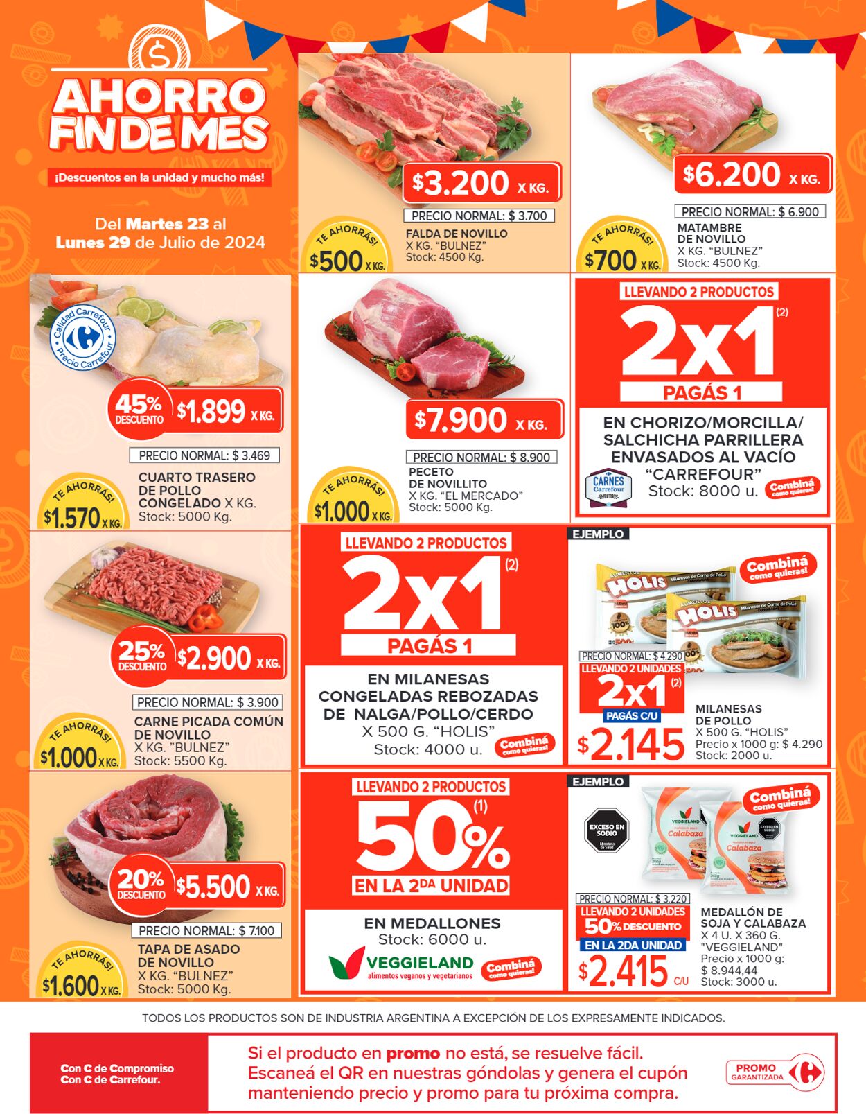 Folleto Carrefour 23.07.2024 - 29.07.2024