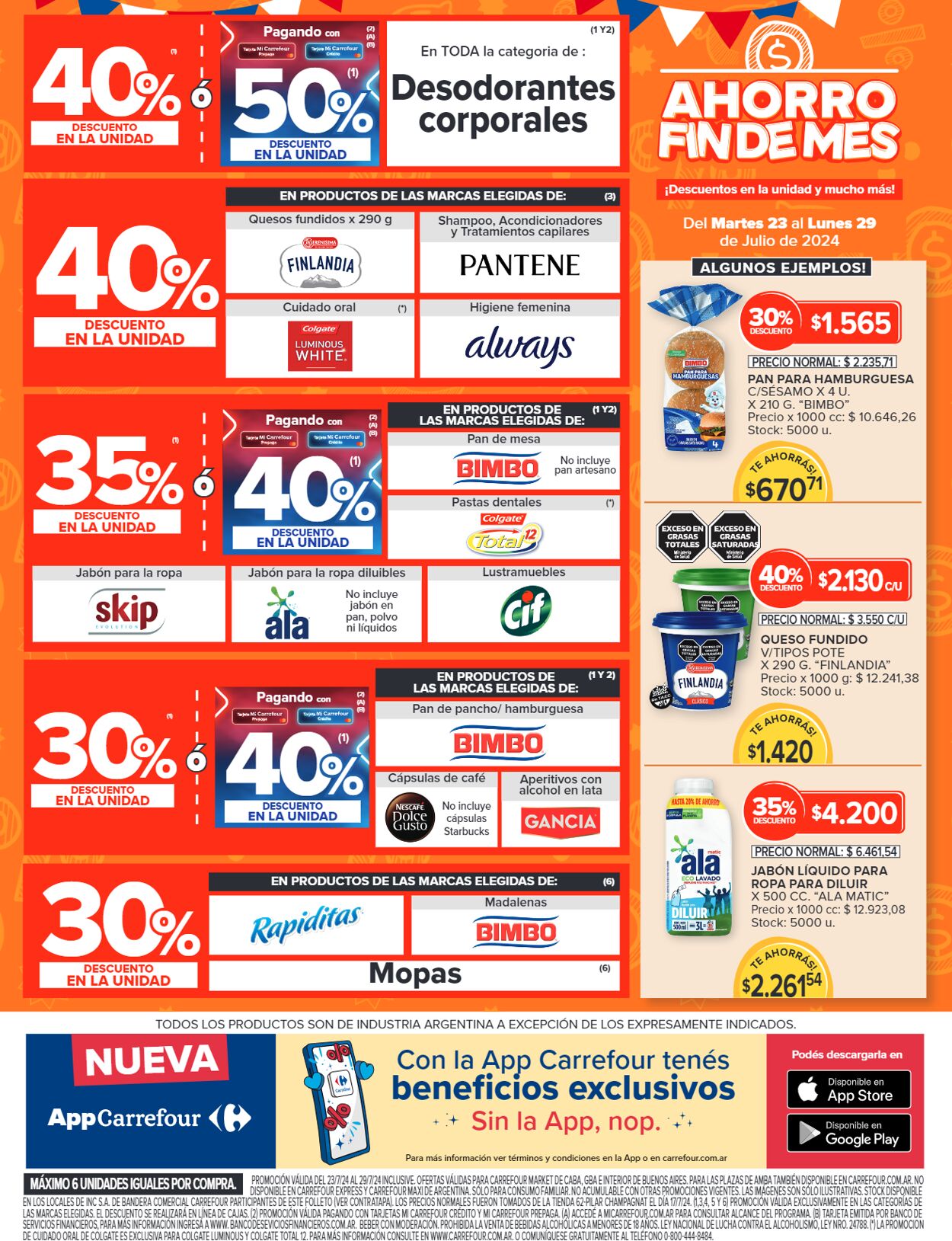 Folleto Carrefour 23.07.2024 - 29.07.2024