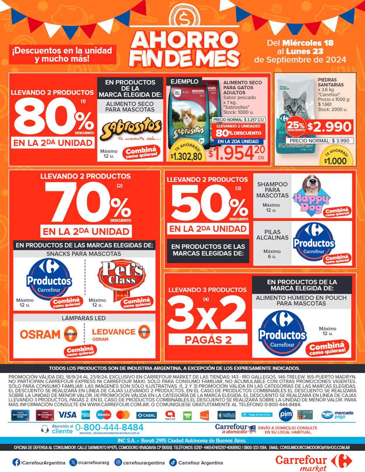 Folleto Carrefour 18.09.2024 - 23.09.2024