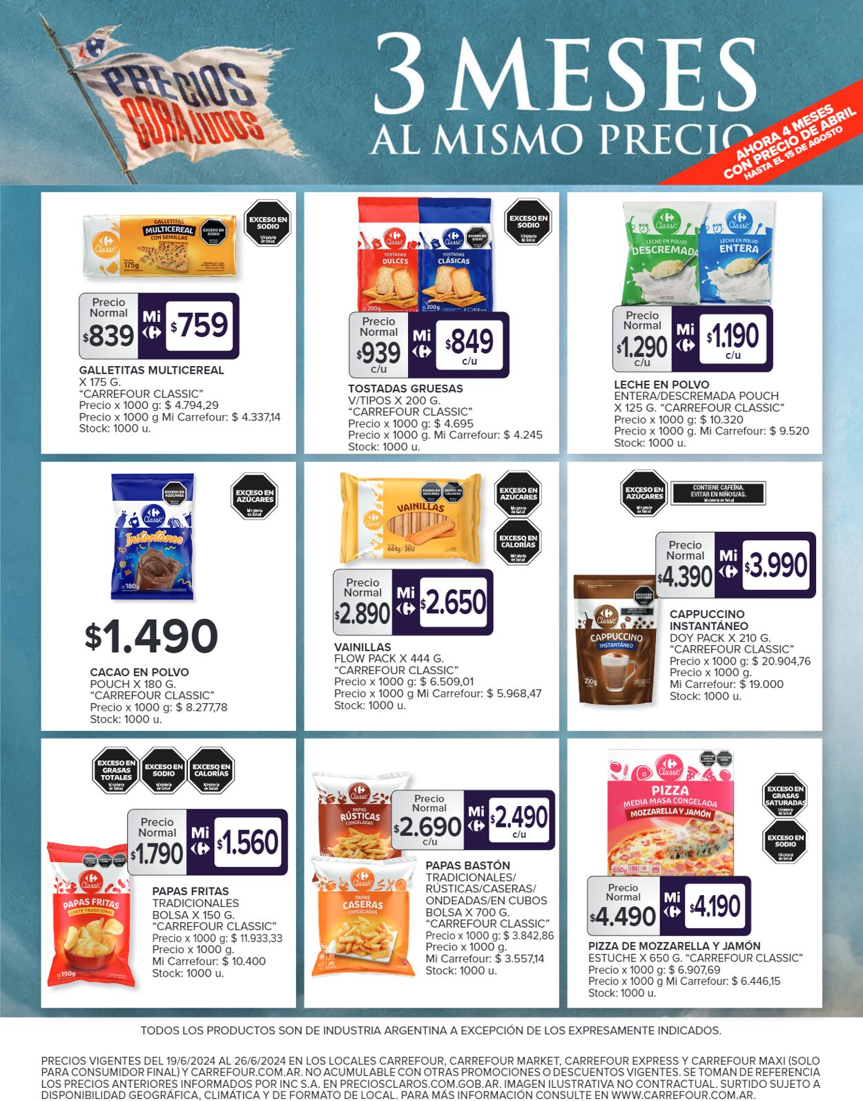 Folleto Carrefour 19.06.2024 - 26.06.2024