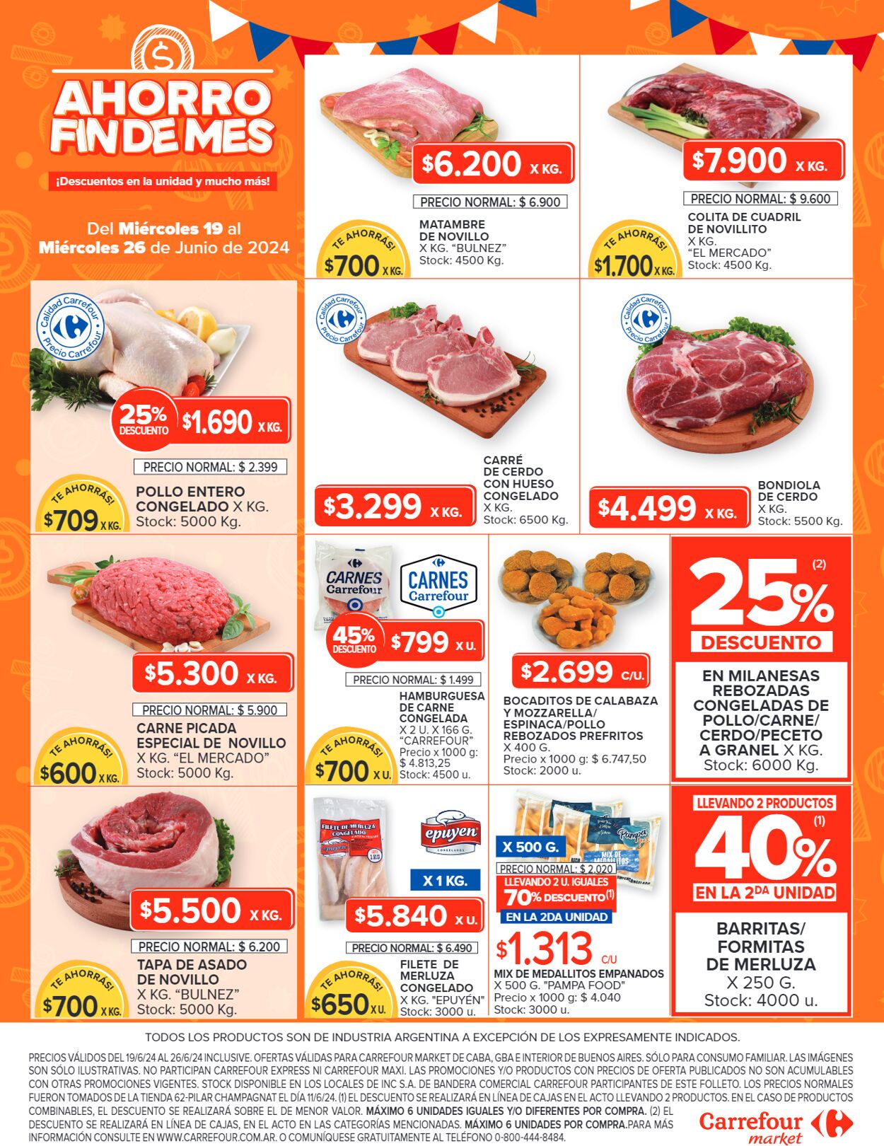 Folleto Carrefour 19.06.2024 - 26.06.2024