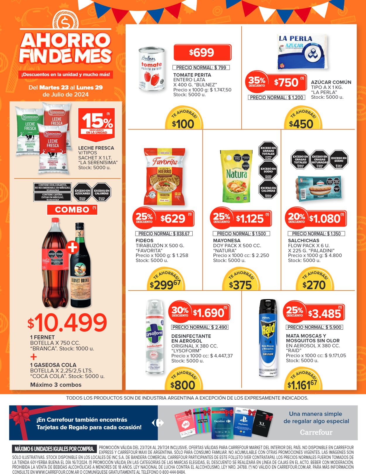 Folleto Carrefour 23.07.2024 - 29.07.2024