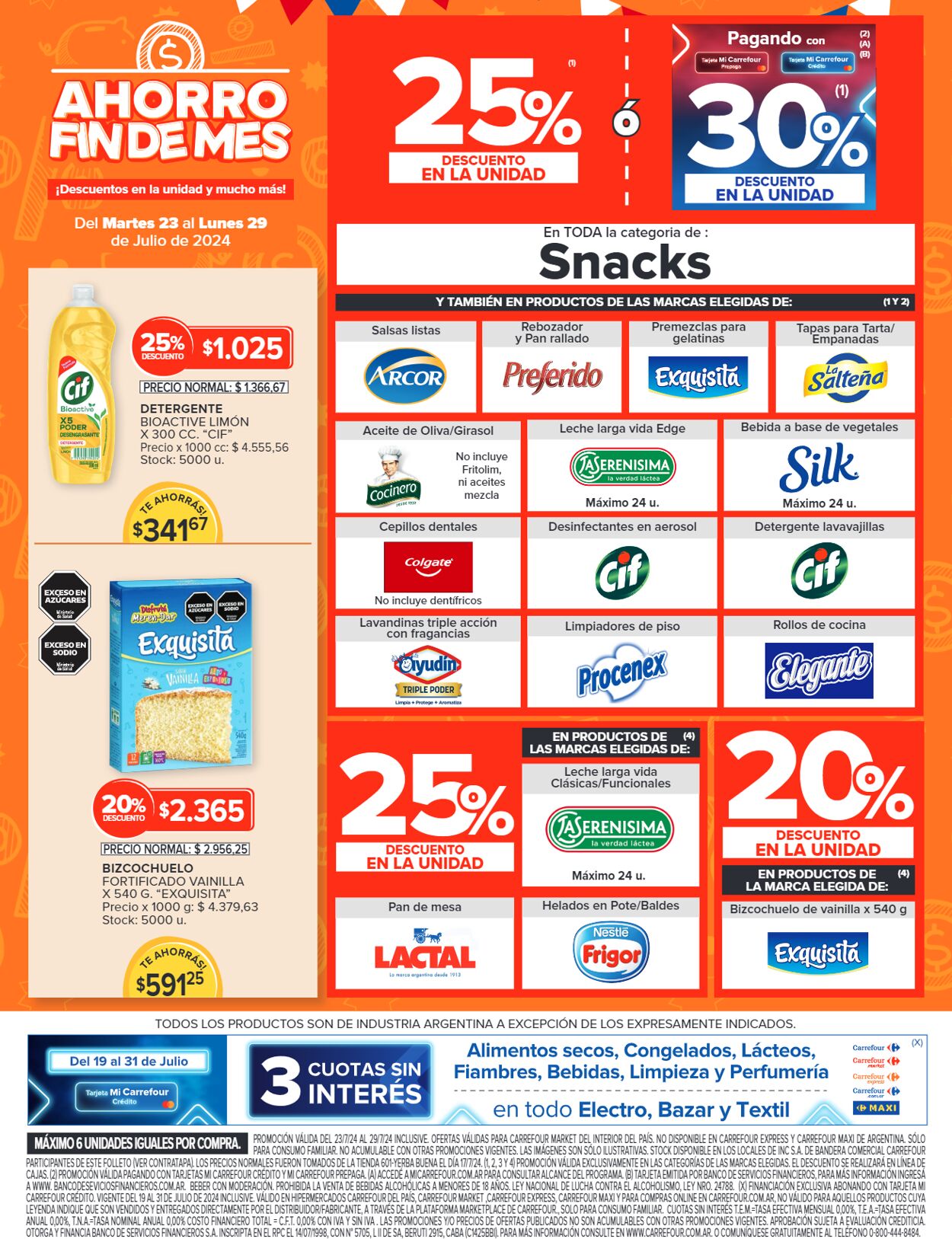 Folleto Carrefour 23.07.2024 - 29.07.2024