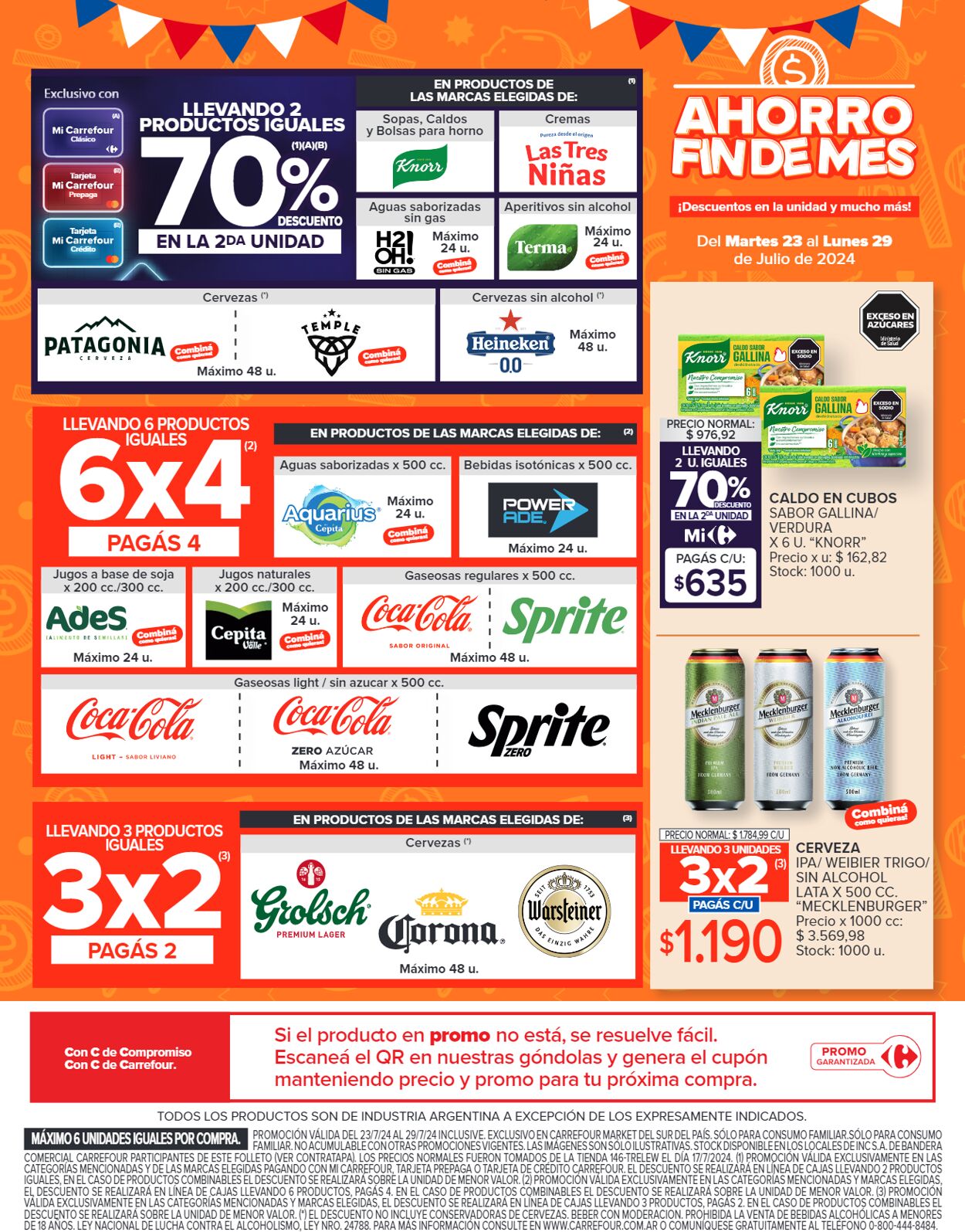 Folleto Carrefour 23.07.2024 - 29.07.2024