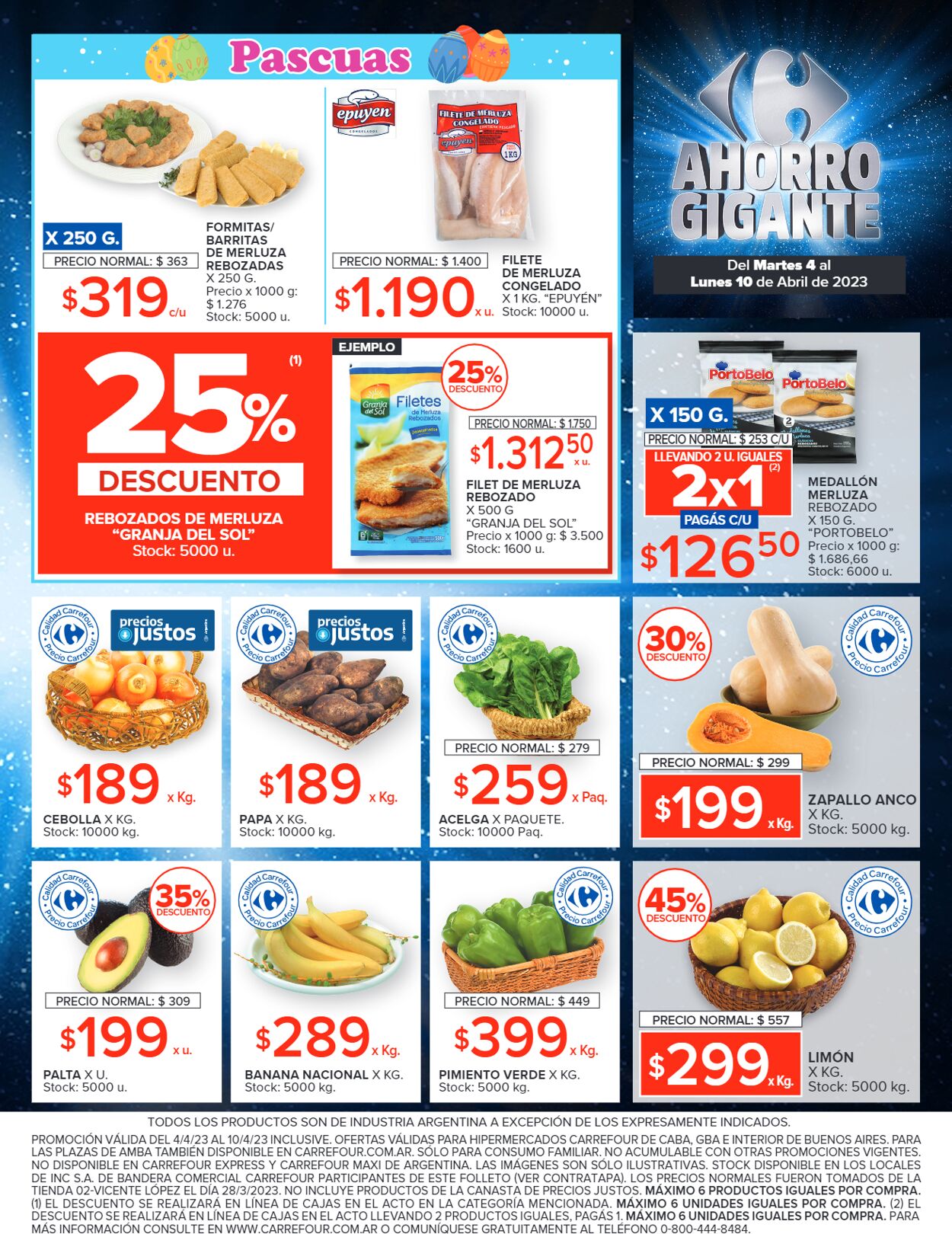 Folleto Carrefour 04.04.2023 - 10.04.2023