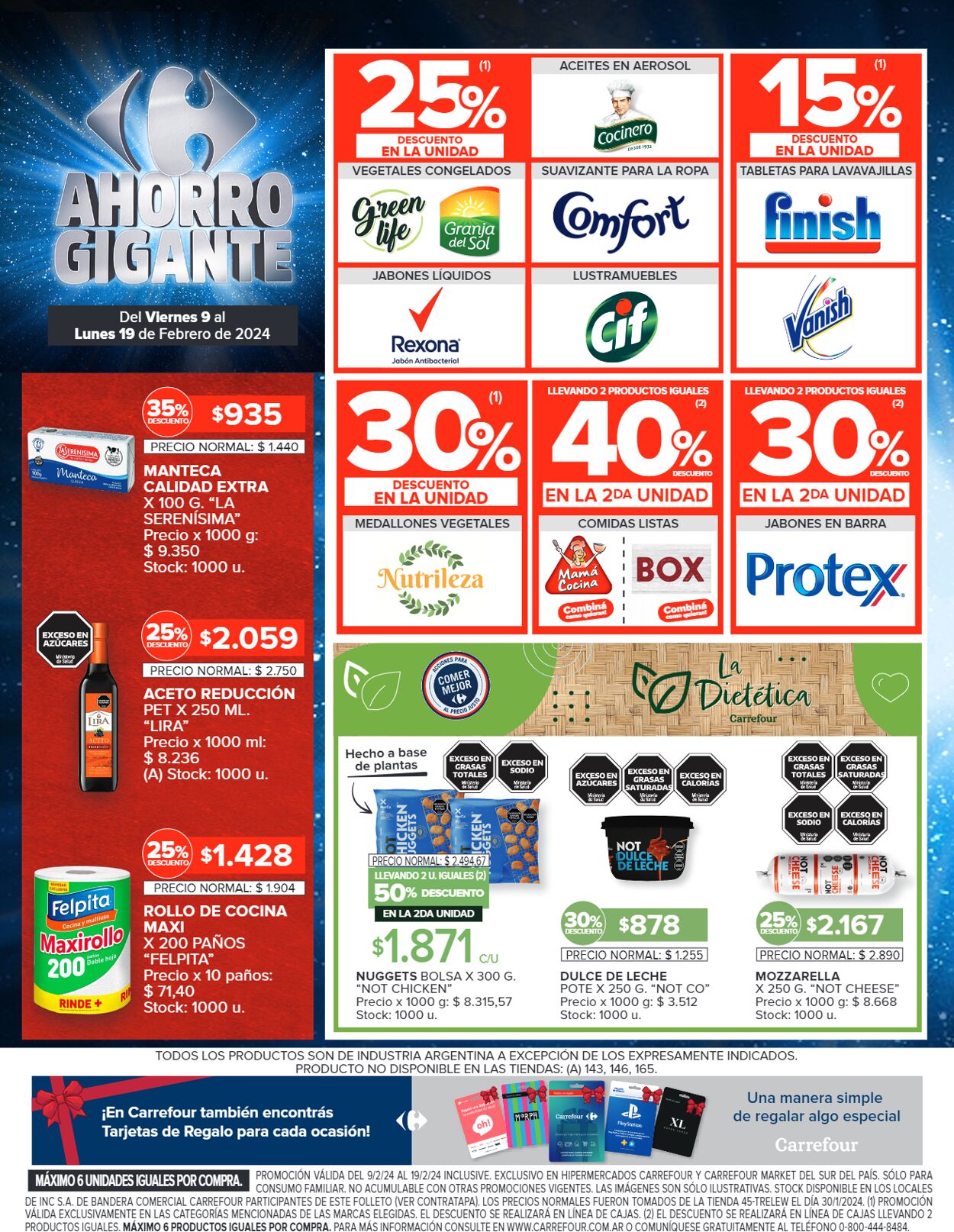 Folleto Carrefour 09.02.2024 - 19.02.2024