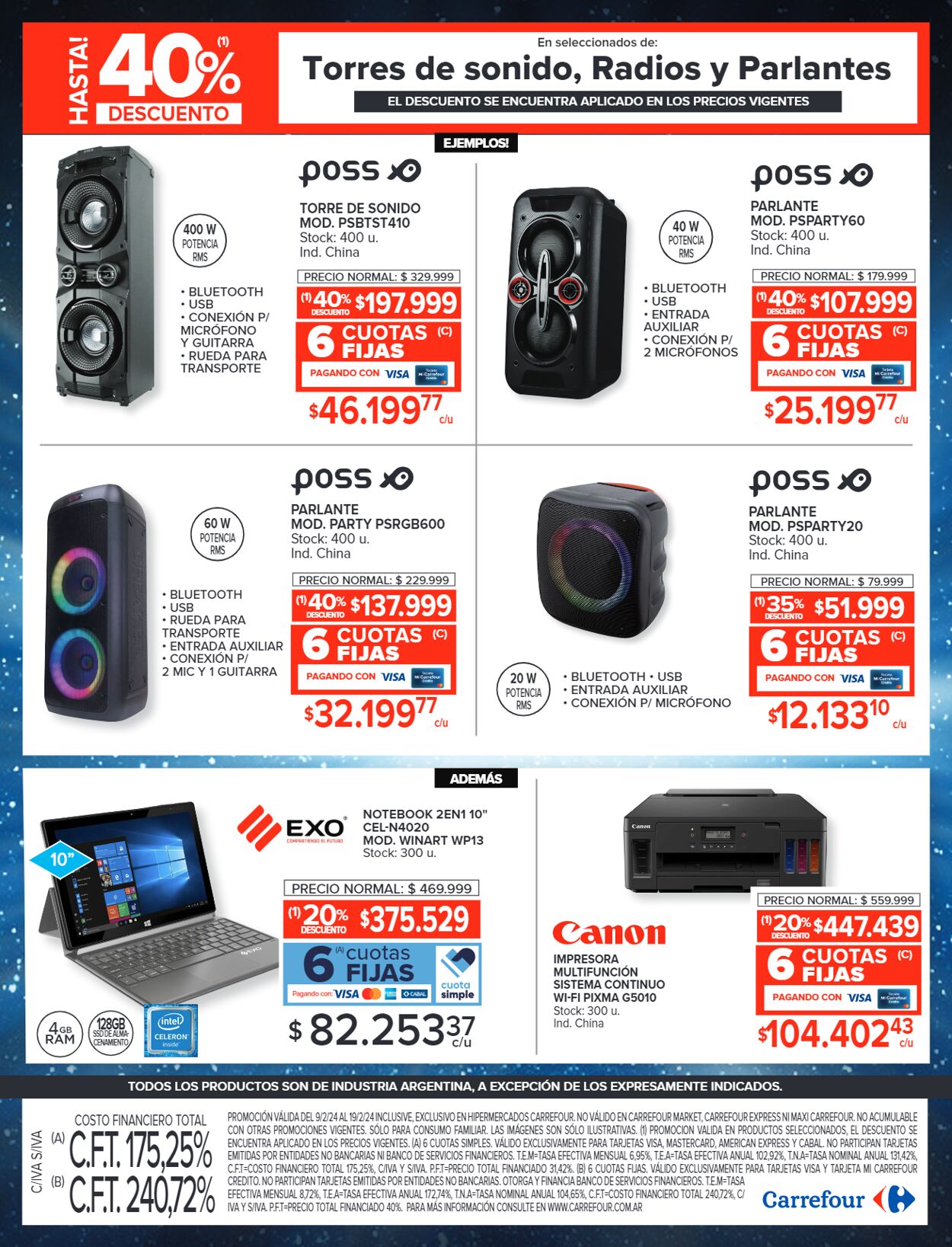 Folleto Carrefour 09.02.2024 - 19.02.2024