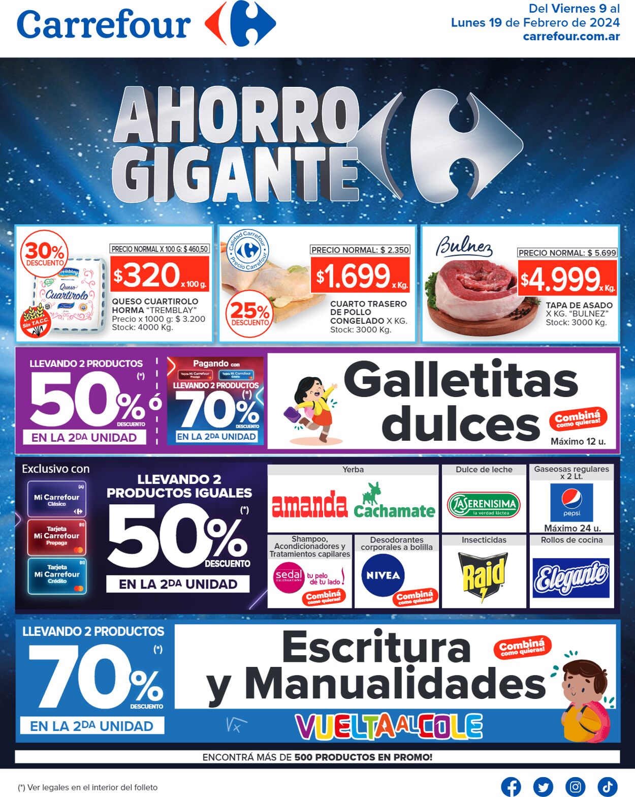 Folleto Carrefour 09.02.2024 - 19.02.2024