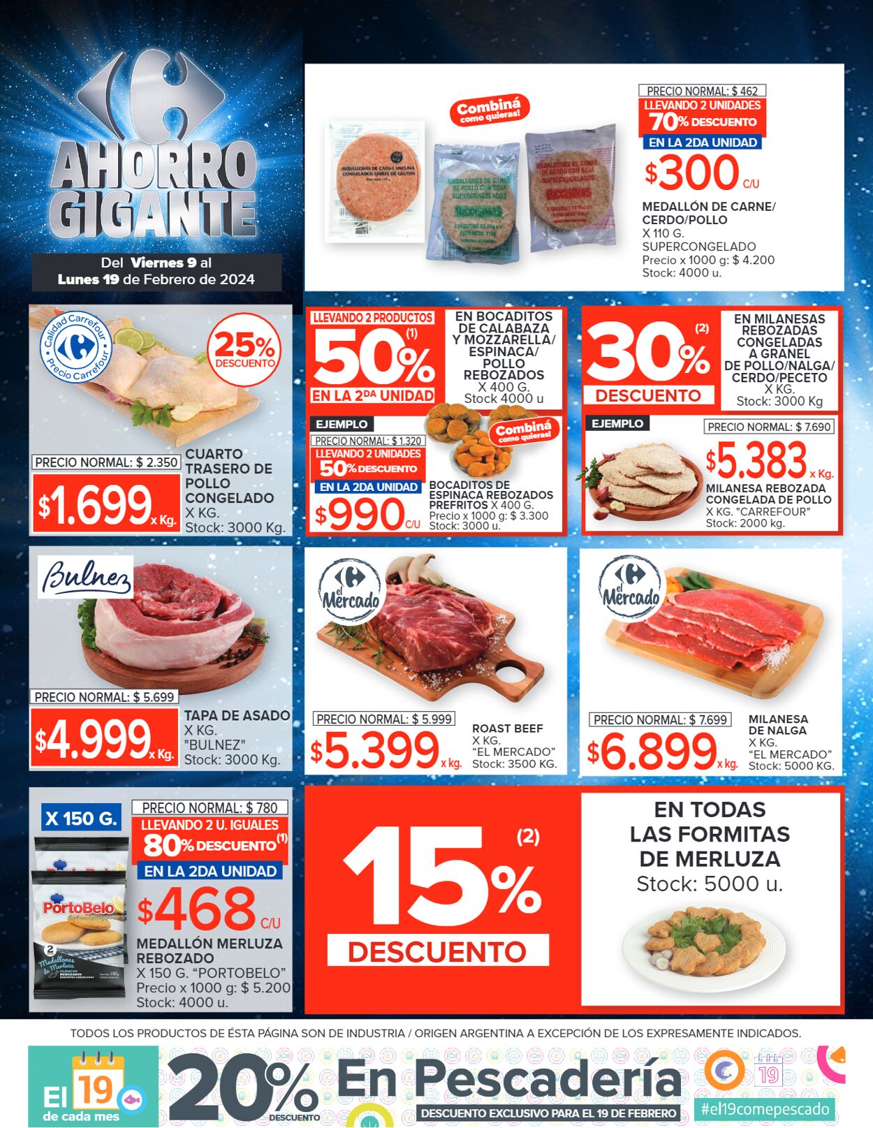 Folleto Carrefour 09.02.2024 - 19.02.2024
