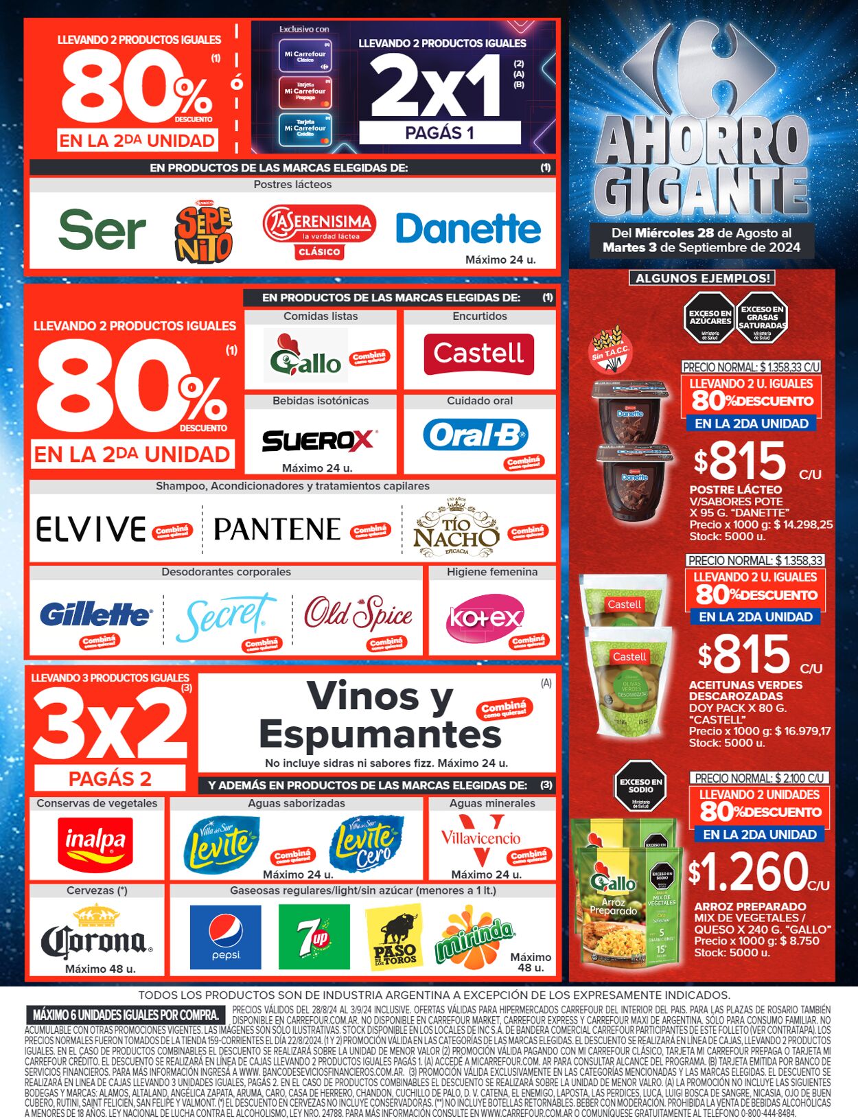 Folleto Carrefour 28.08.2024 - 03.09.2024